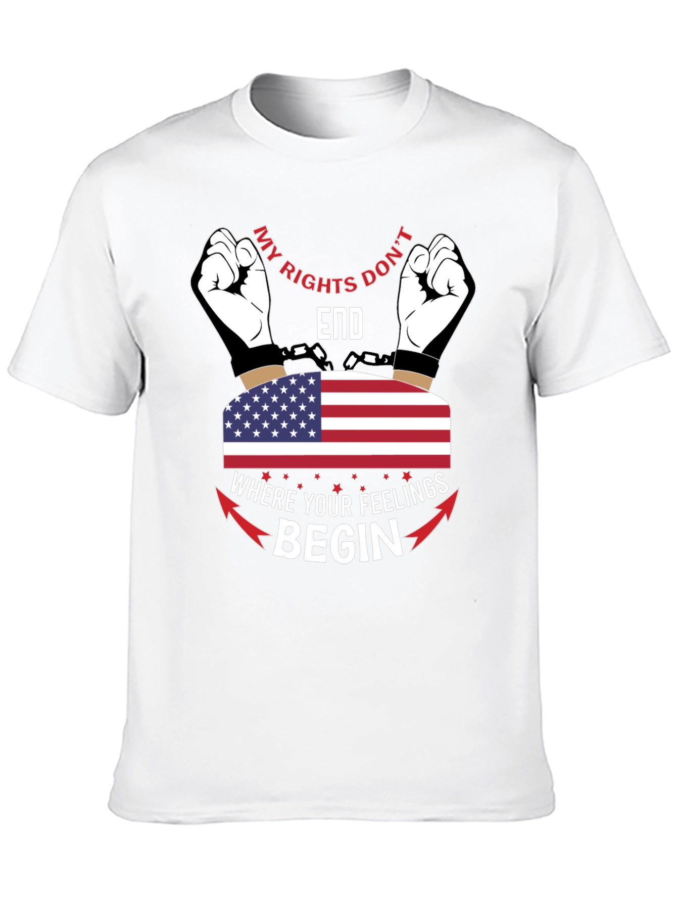 My Rights Dont End T-Shirt