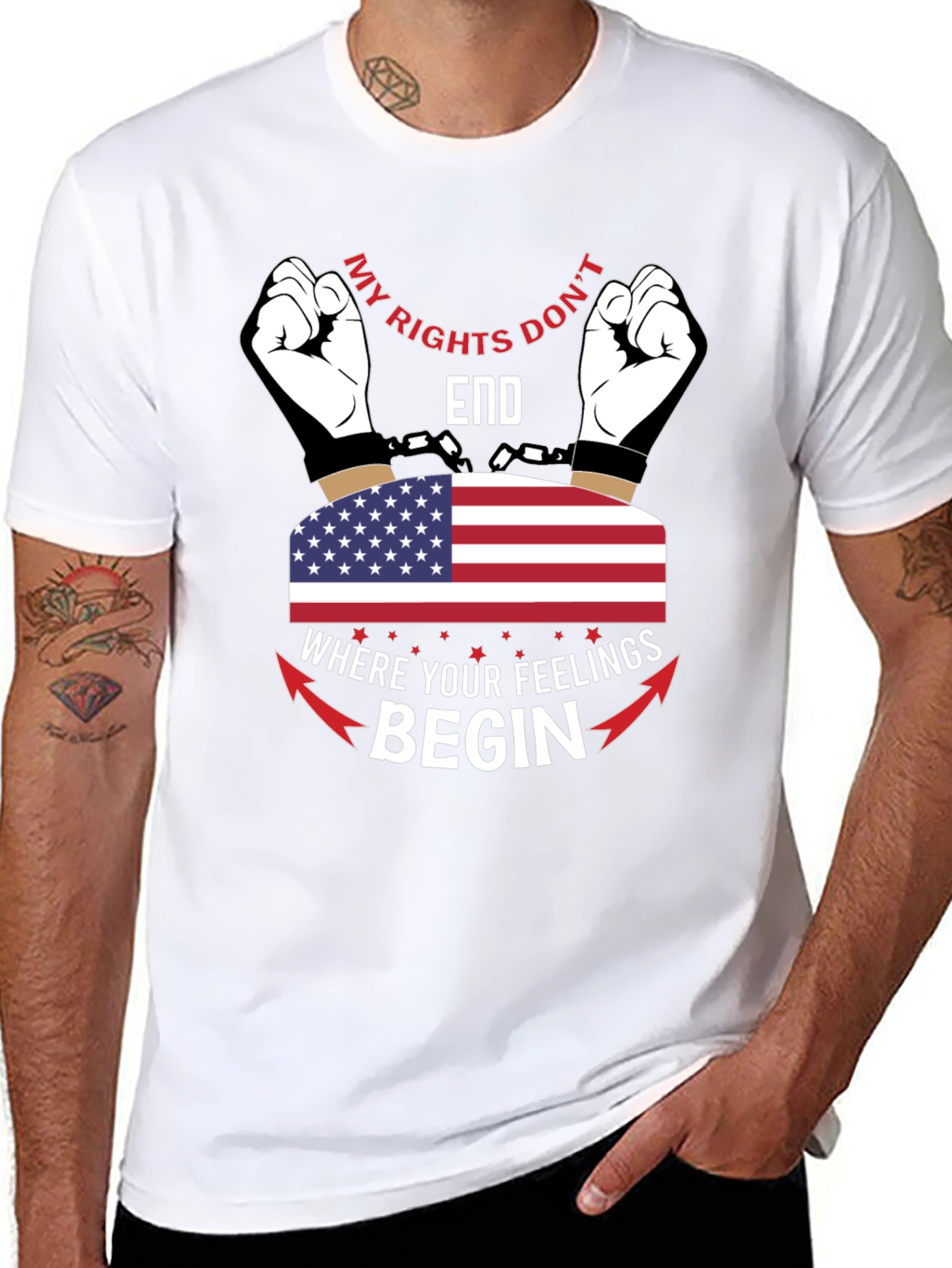 My Rights Dont End T-Shirt