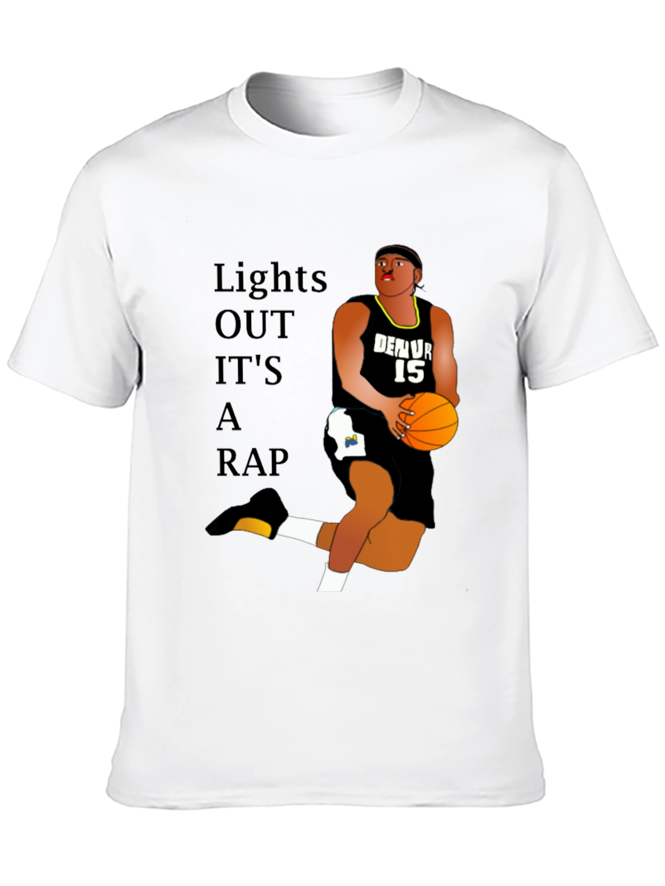 Lights Out Its a Rap Graphic T-Shirt