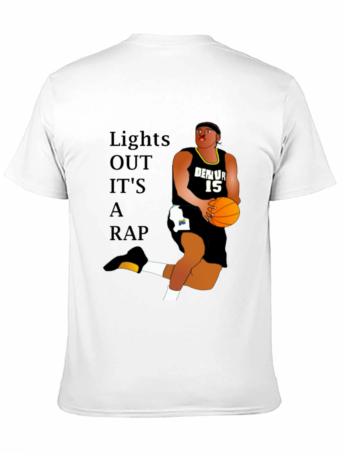 Lights Out Its a Rap Graphic T-Shirt