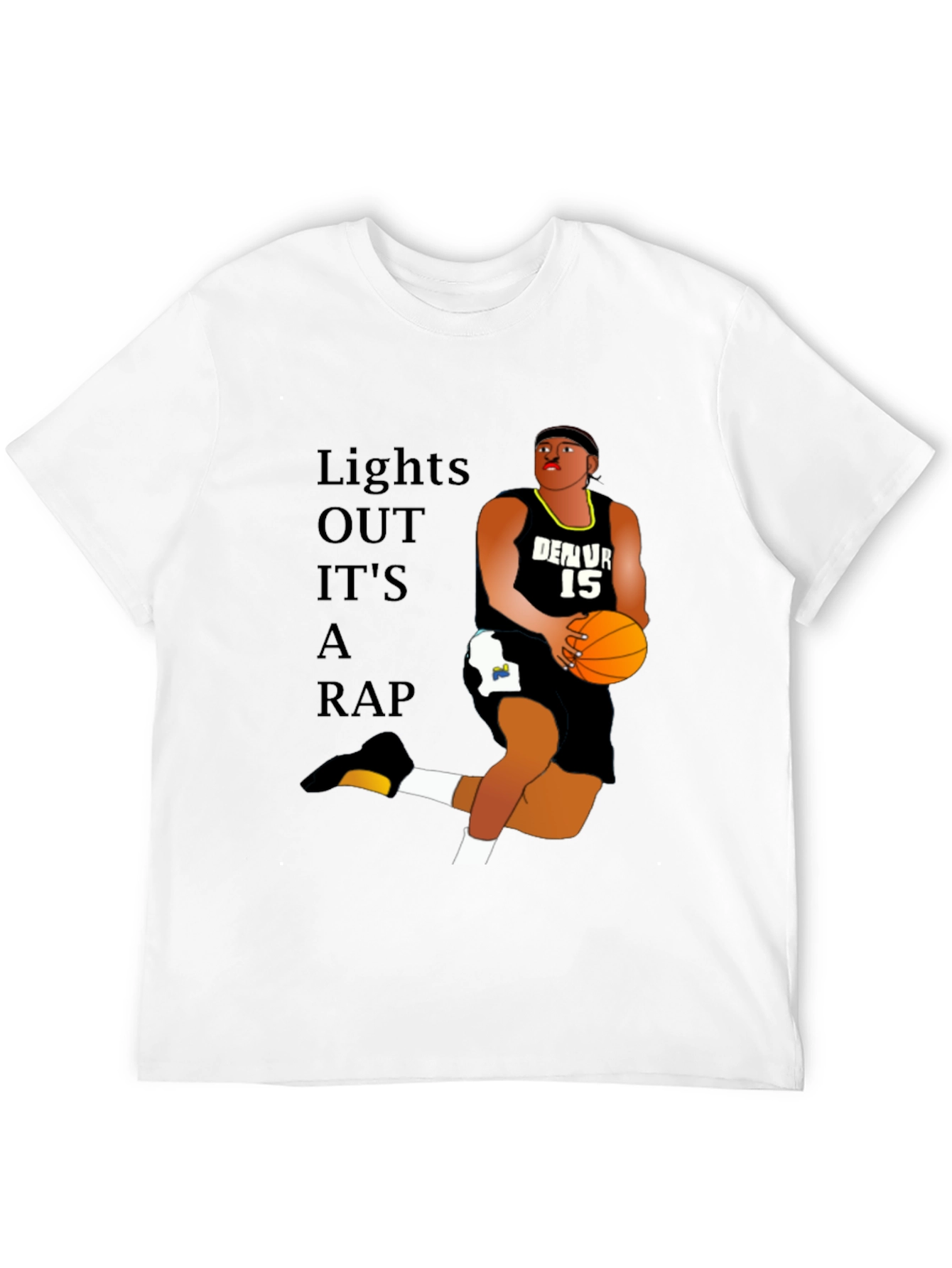 Lights Out Its a Rap Graphic T-Shirt