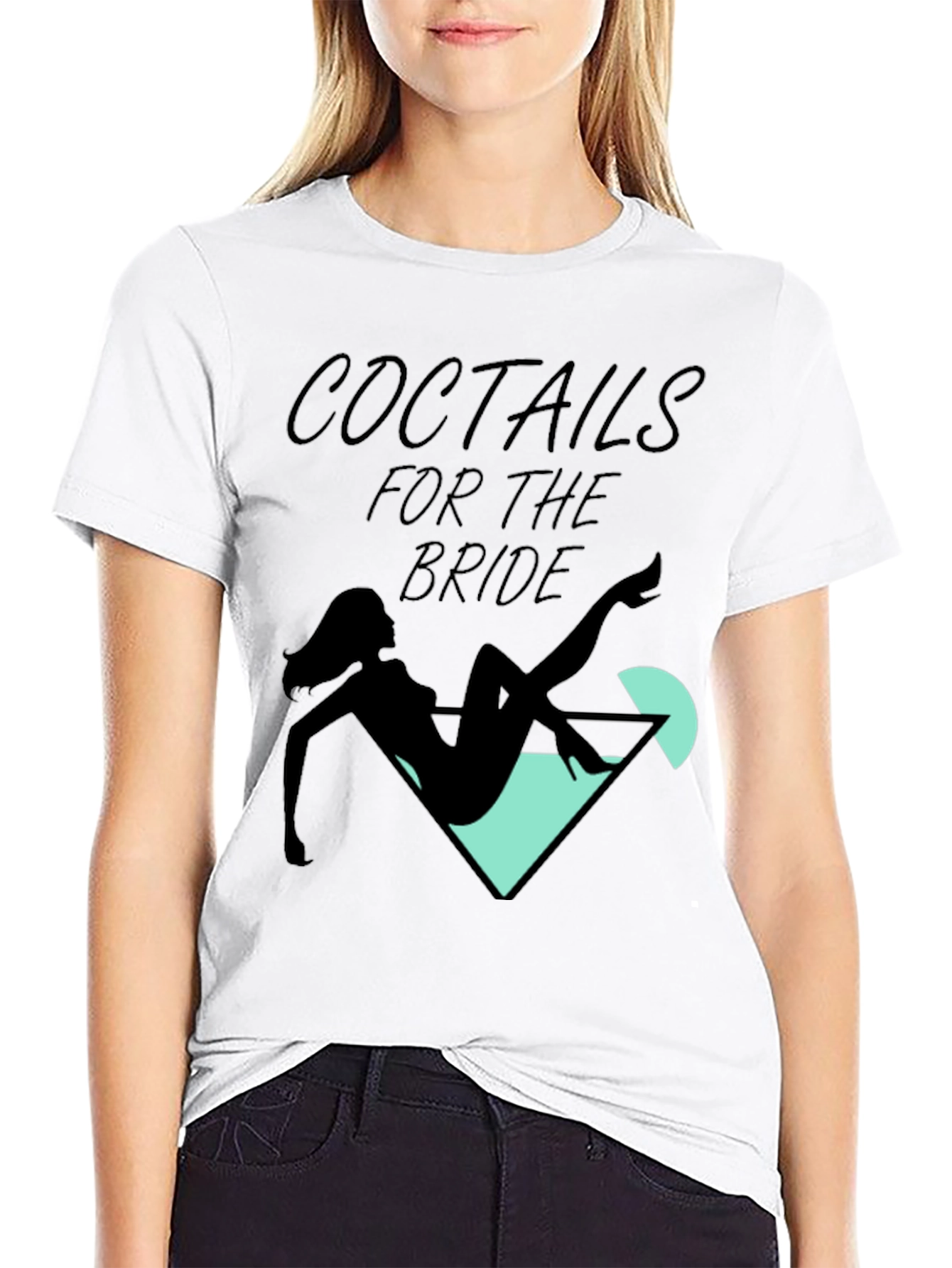 Cocktails for the Bride Graphic Tee