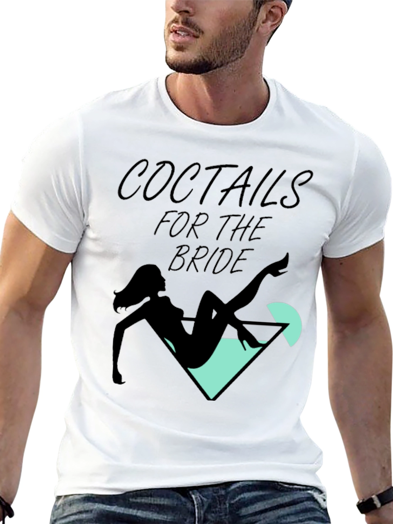 Cocktails for the Bride Graphic Tee