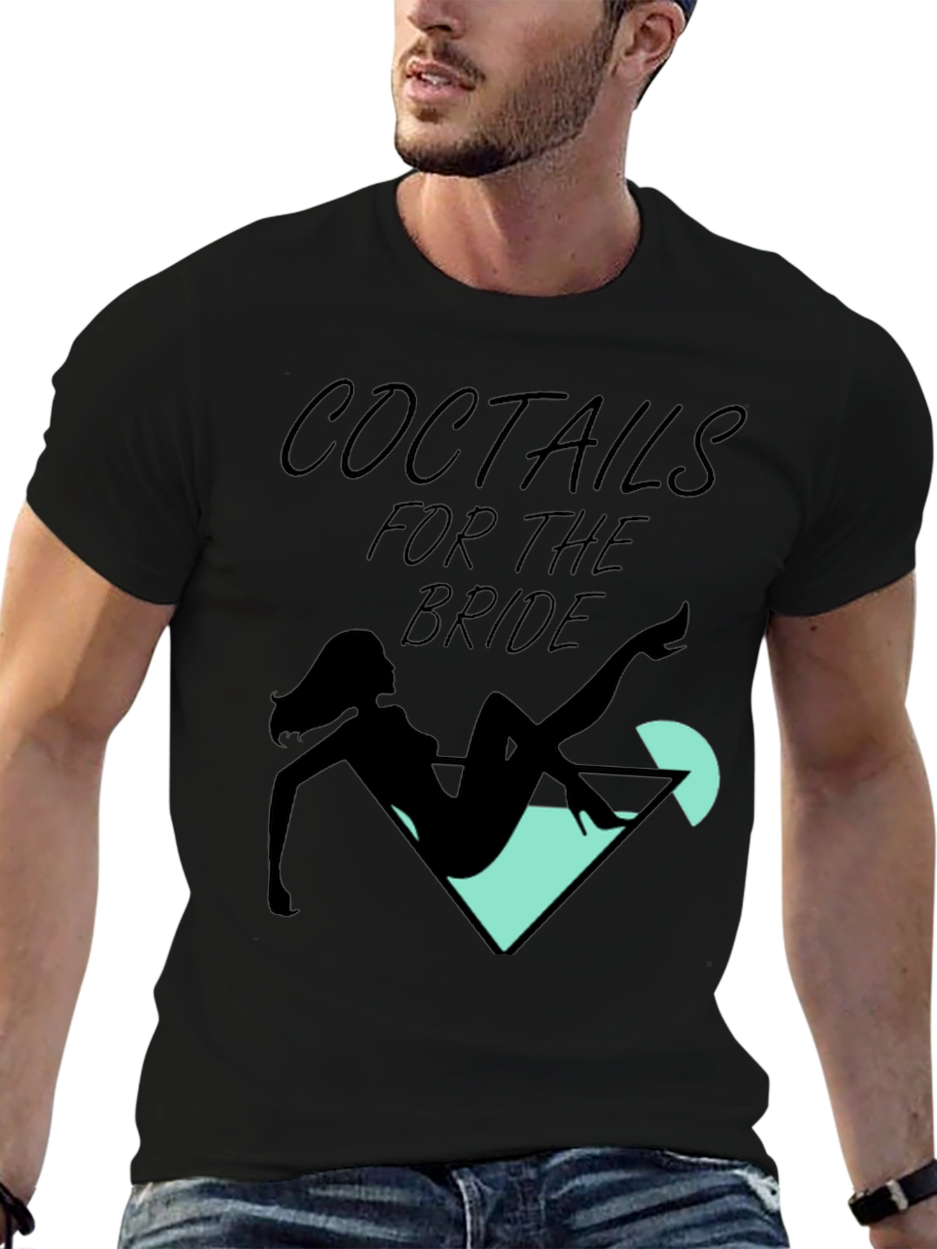 Cocktails for the Bride Graphic Tee