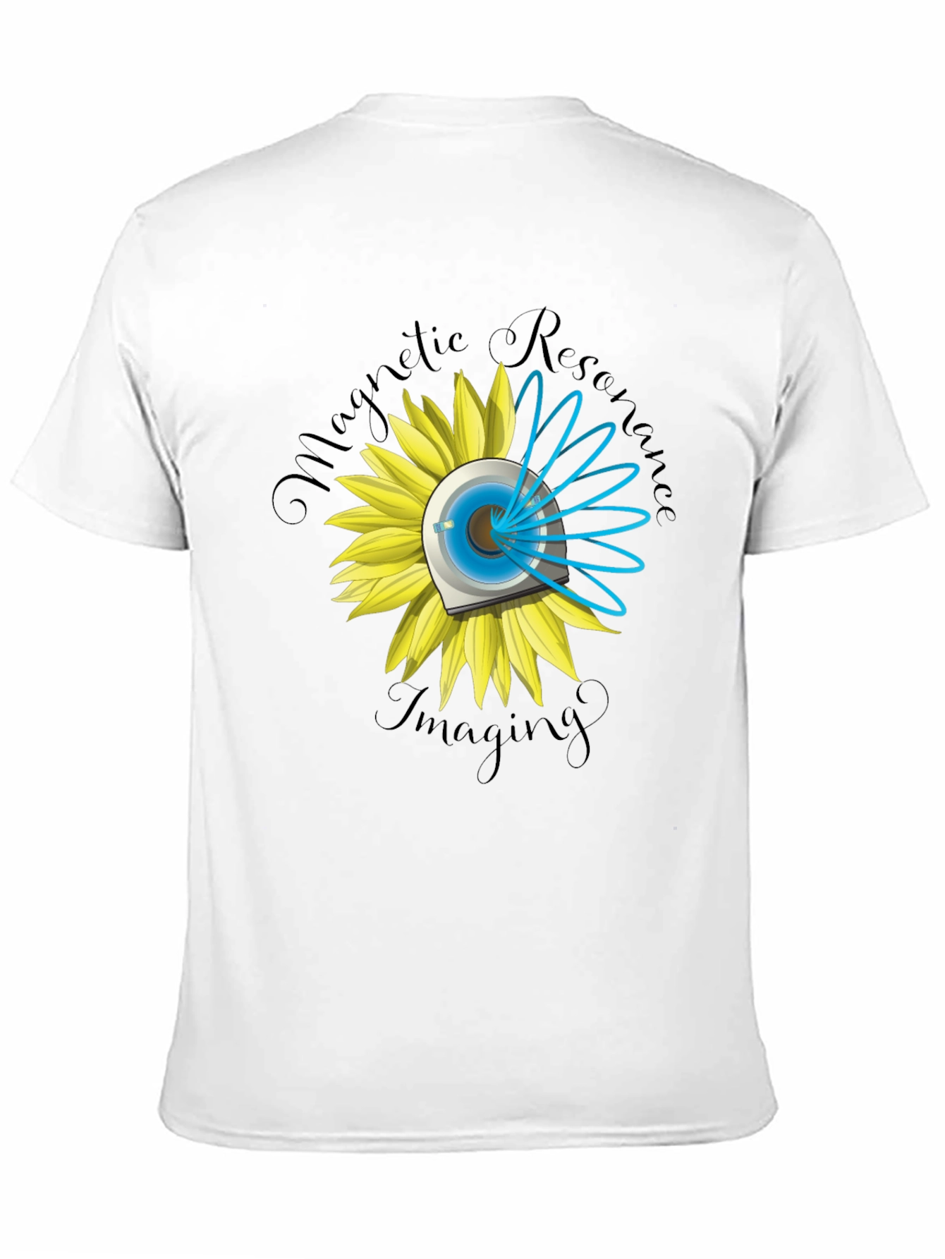 Magnetic Resonance Imaging Sunflower T-Shirt