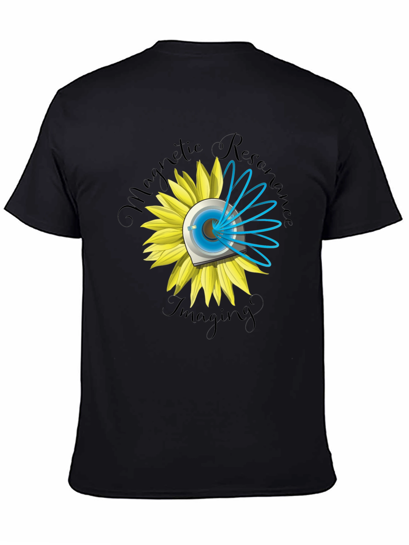 Magnetic Resonance Imaging Sunflower T-Shirt