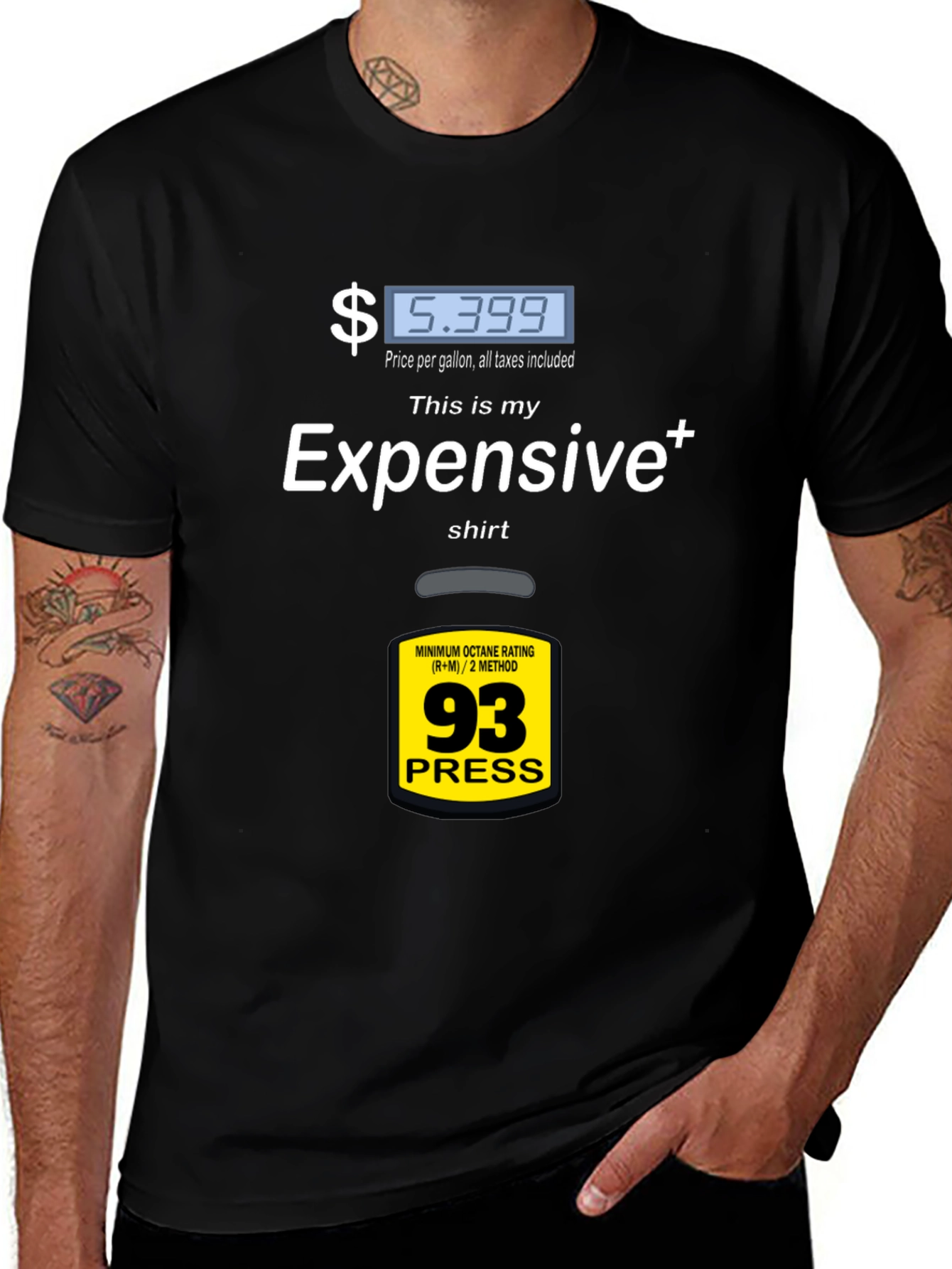 Expensive Gas T-Shirt: Fuel Up Your Wardrobe!