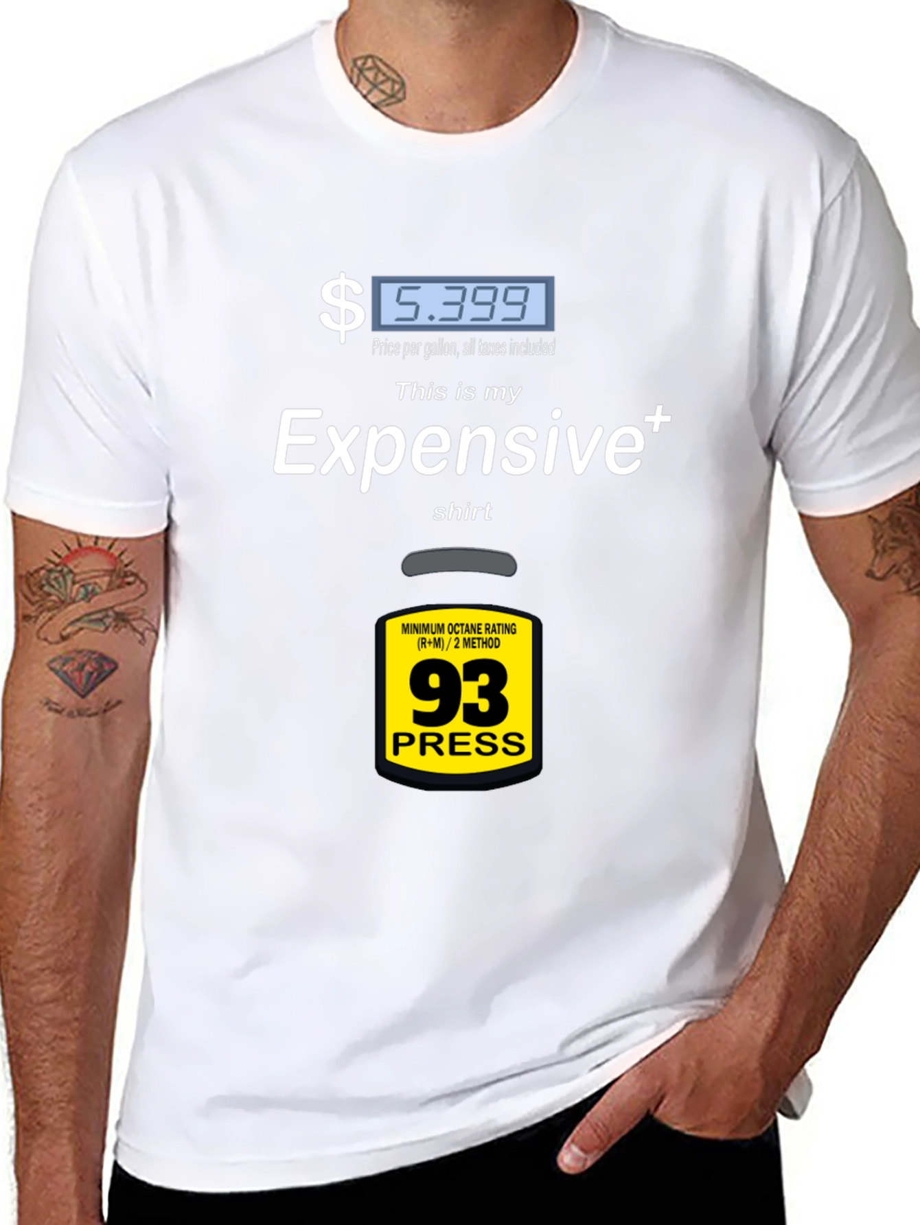 Expensive Gas T-Shirt: Fuel Up Your Wardrobe!