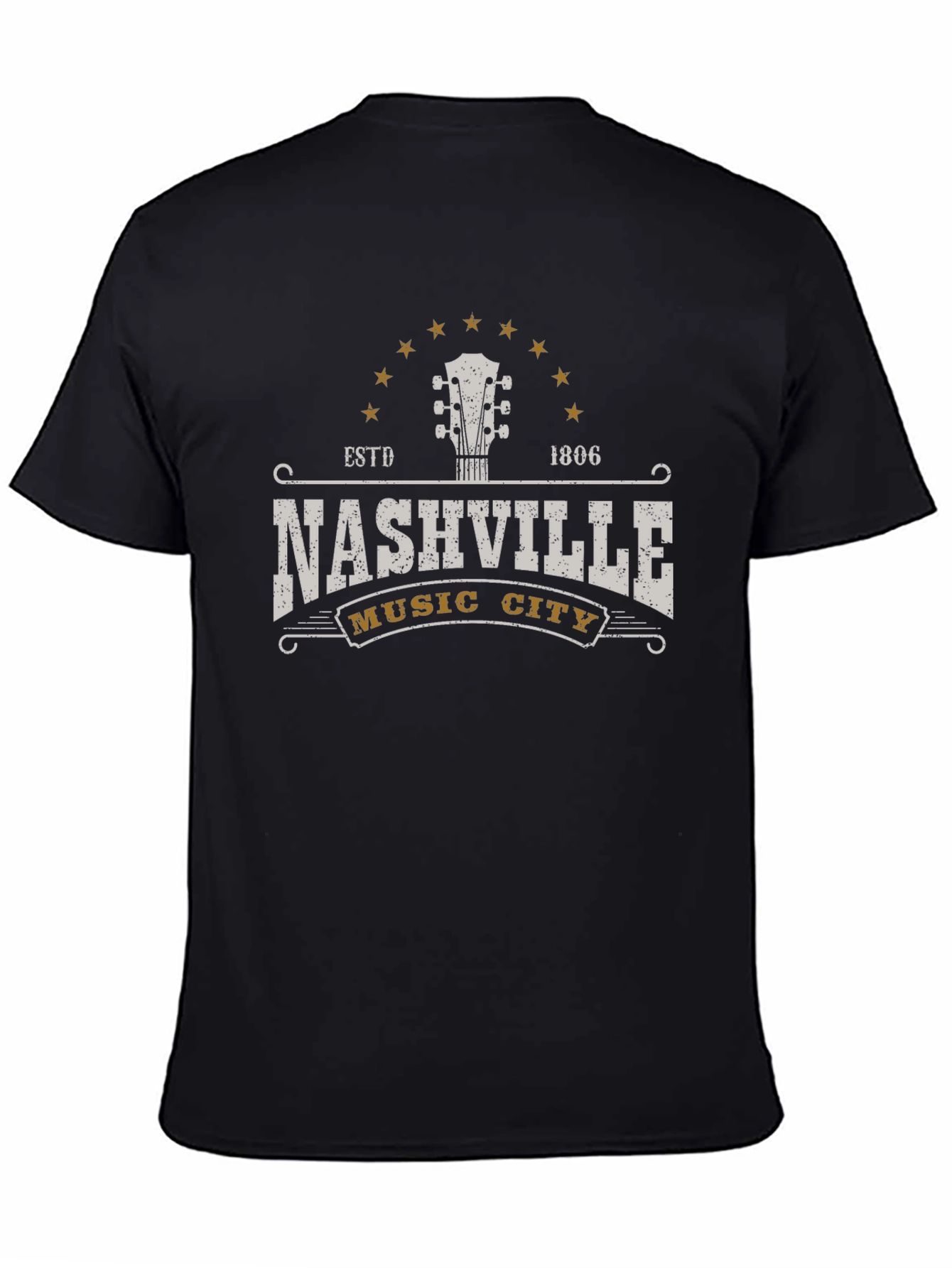 Nashville Music City Graphic T-Shirt