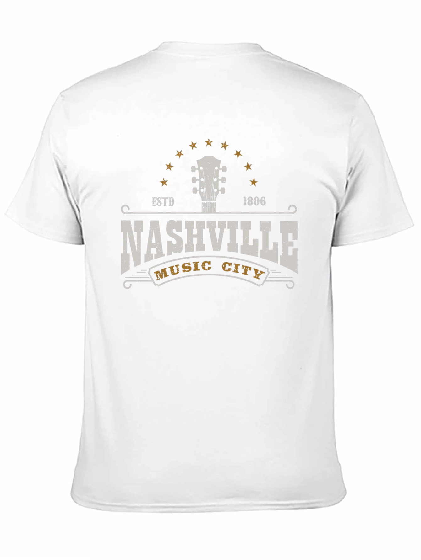 Nashville Music City Graphic T-Shirt