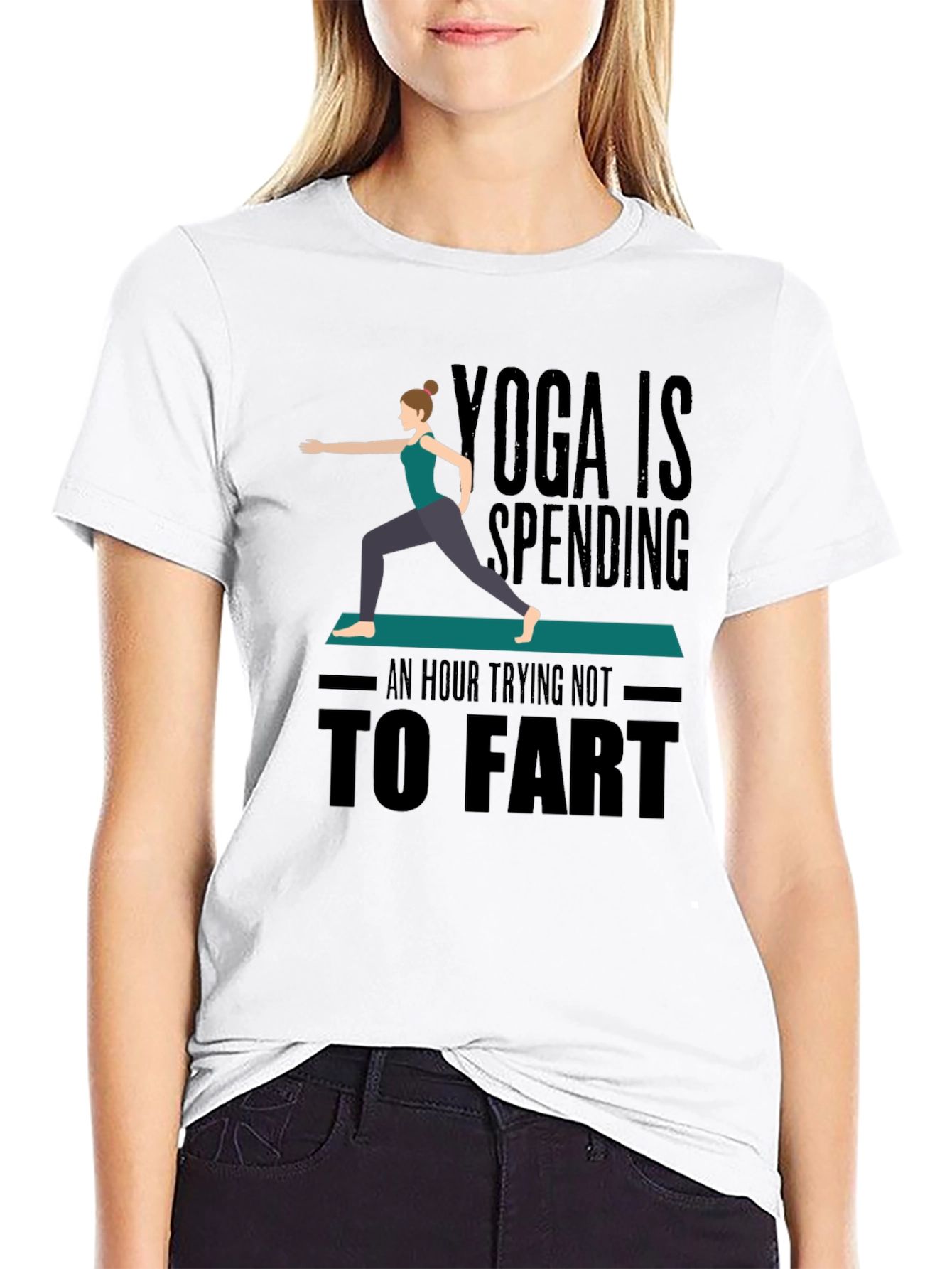 Yoga Is Spending An Hour Not To Fart T-Shirt