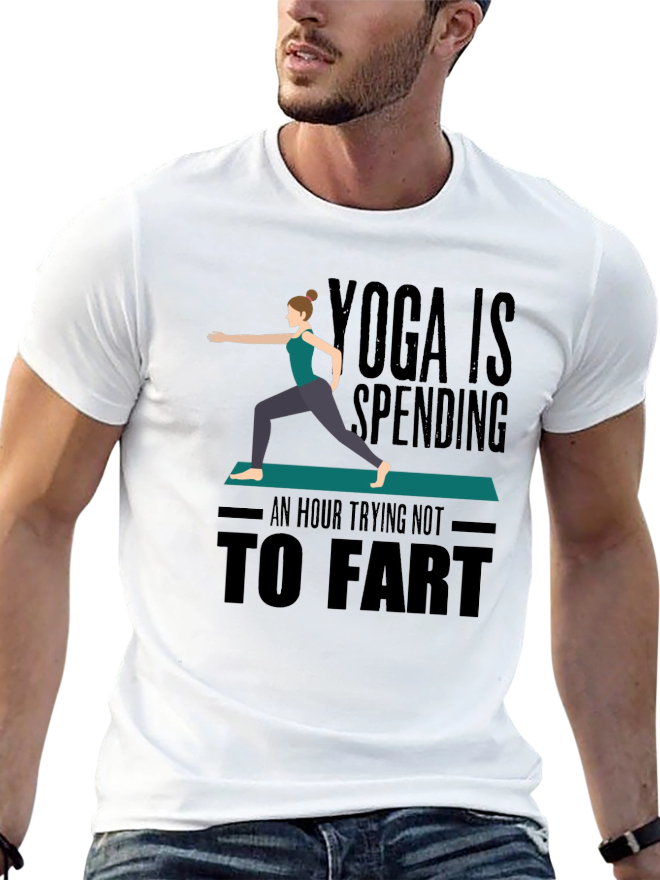 Yoga Is Spending An Hour Not To Fart T-Shirt