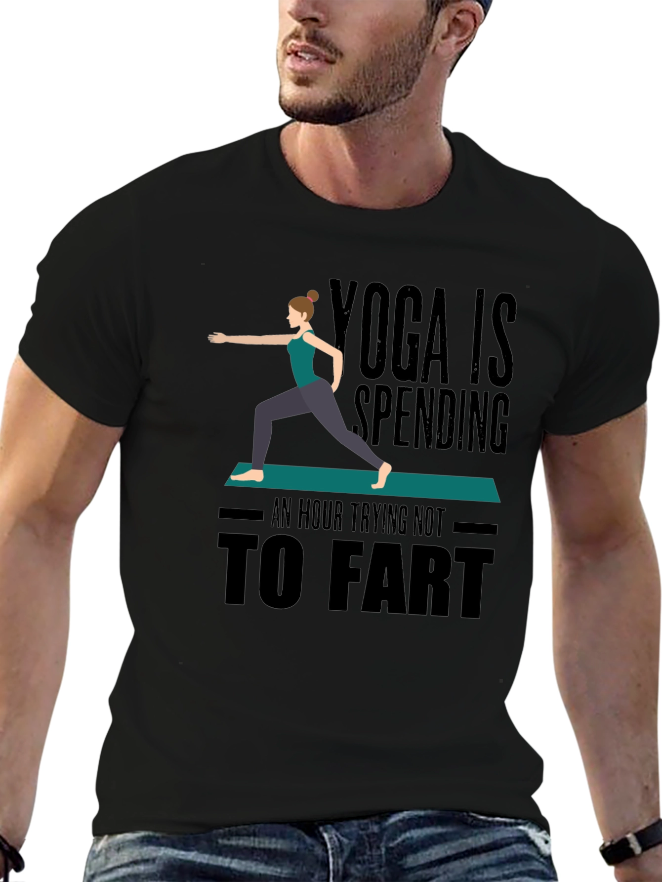 Yoga Is Spending An Hour Not To Fart T-Shirt