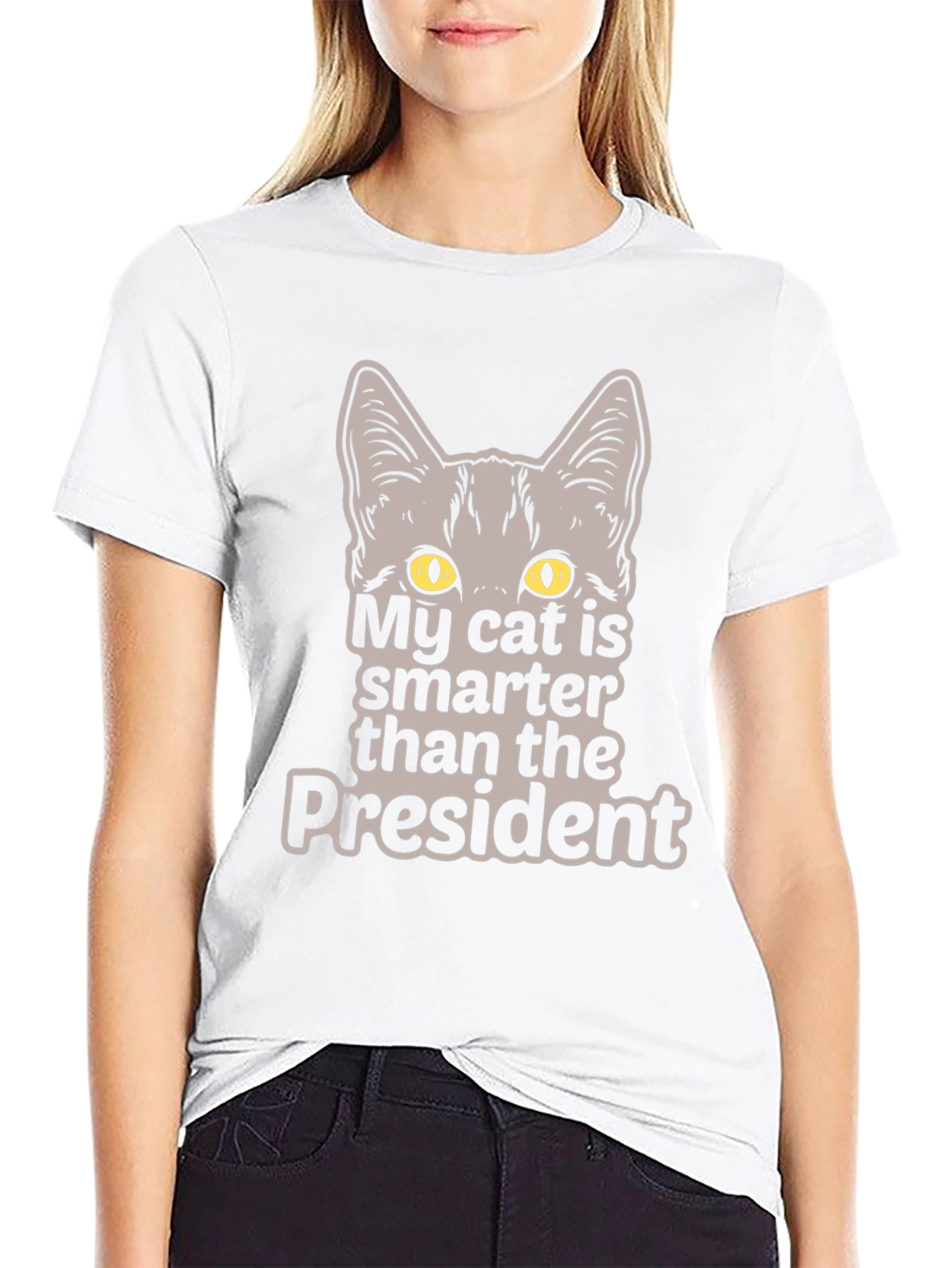 My Cat is Smarter Than the President T-Shirt