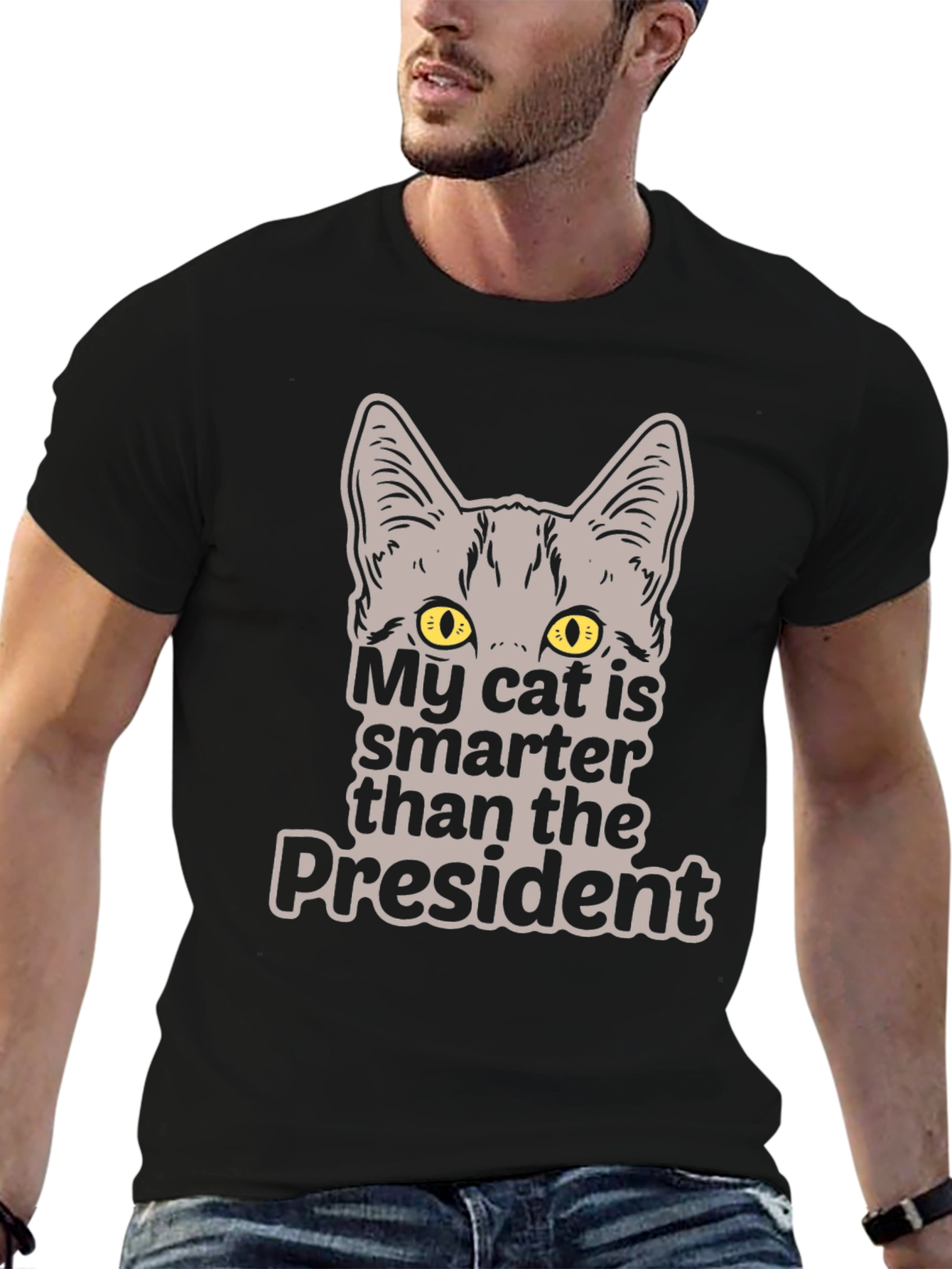 My Cat is Smarter Than the President T-Shirt