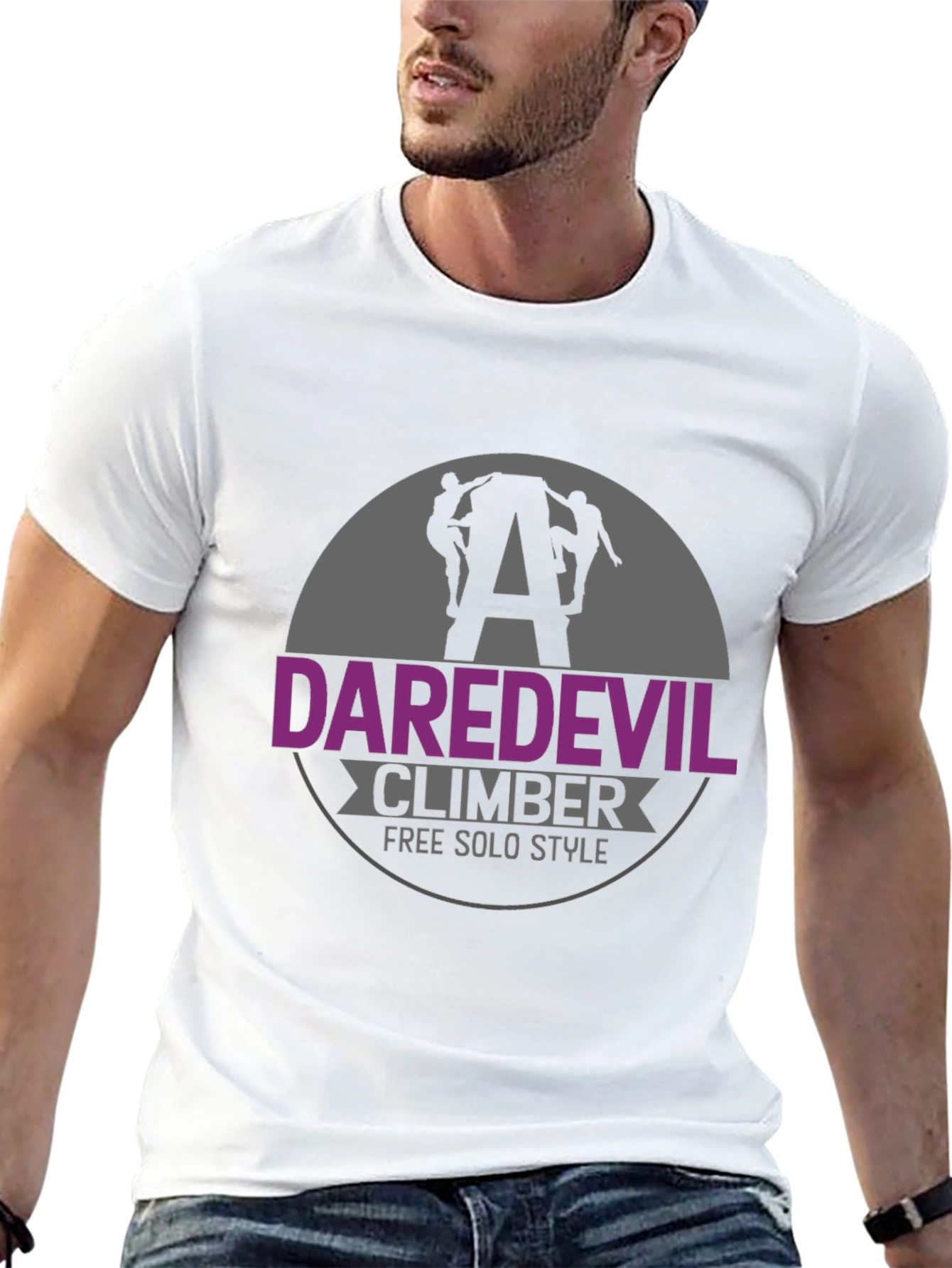 Daredevil Climber T-Shirt - Free Solo Style