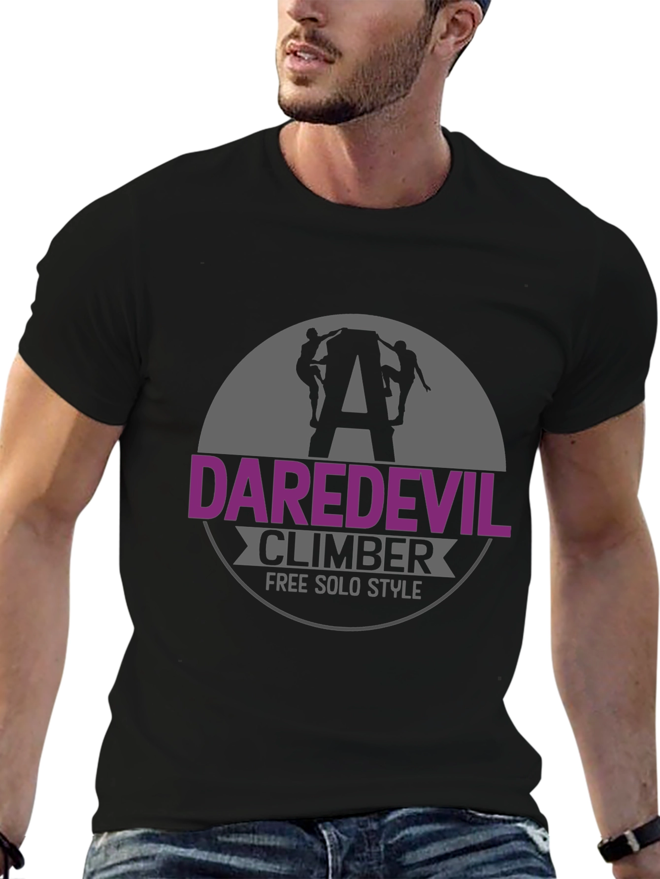 Daredevil Climber T-Shirt - Free Solo Style