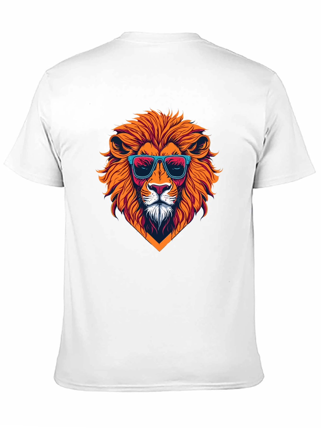 Cool Lion Graphic T-Shirt - Mens Black Tee
