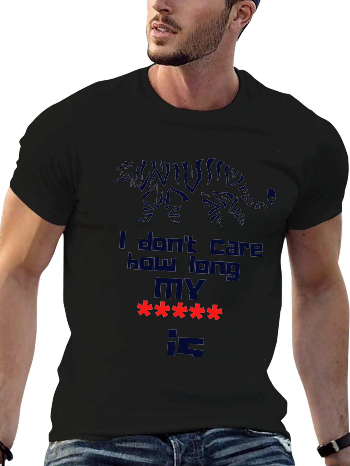 Funny Novelty I Dont Care T-Shirt
