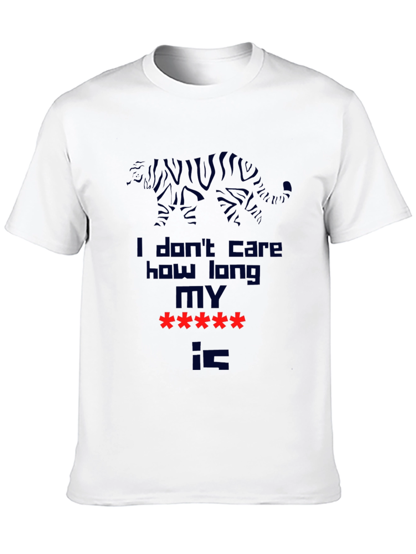 Funny Novelty I Dont Care T-Shirt