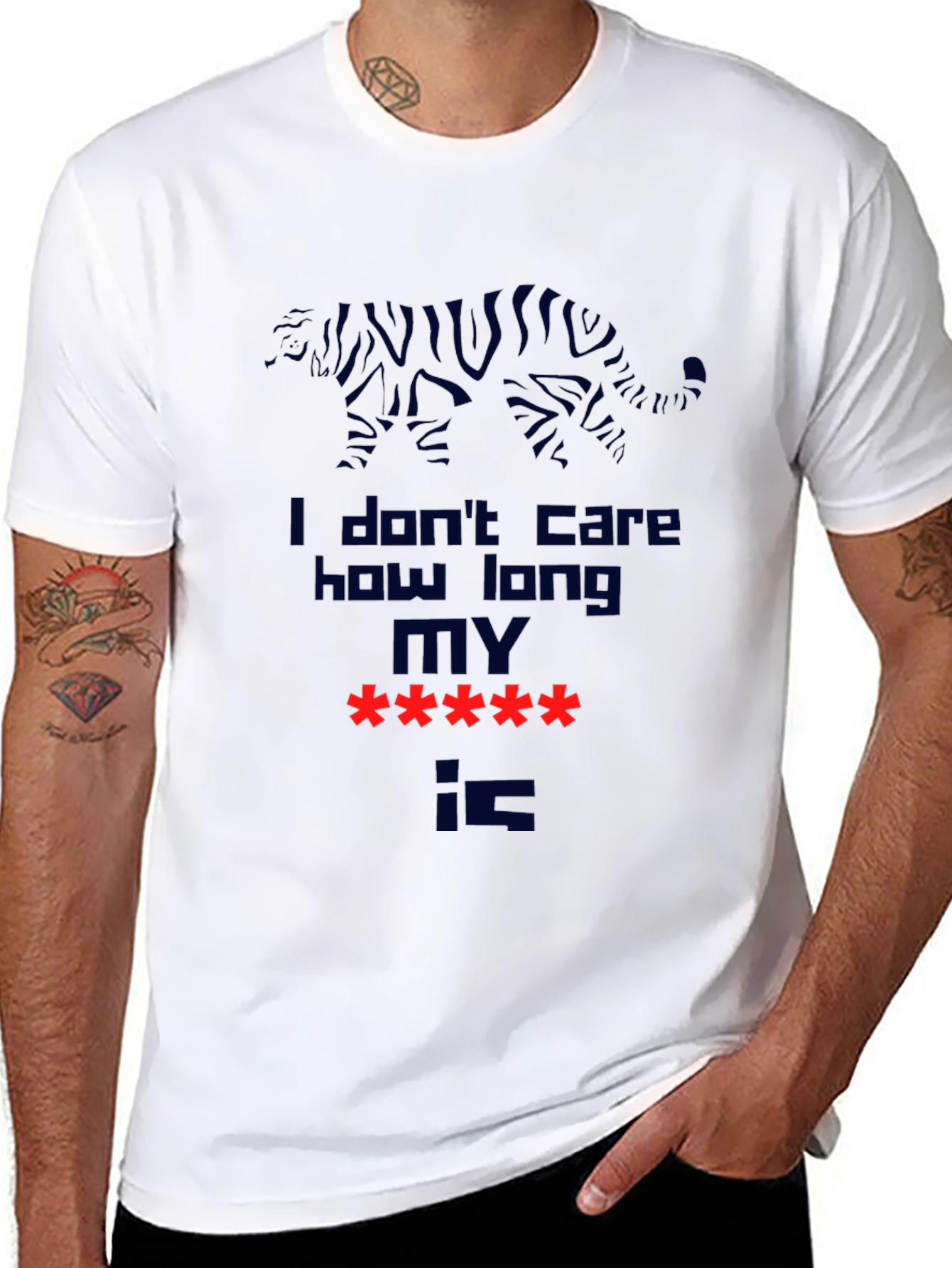 Funny Novelty I Dont Care T-Shirt