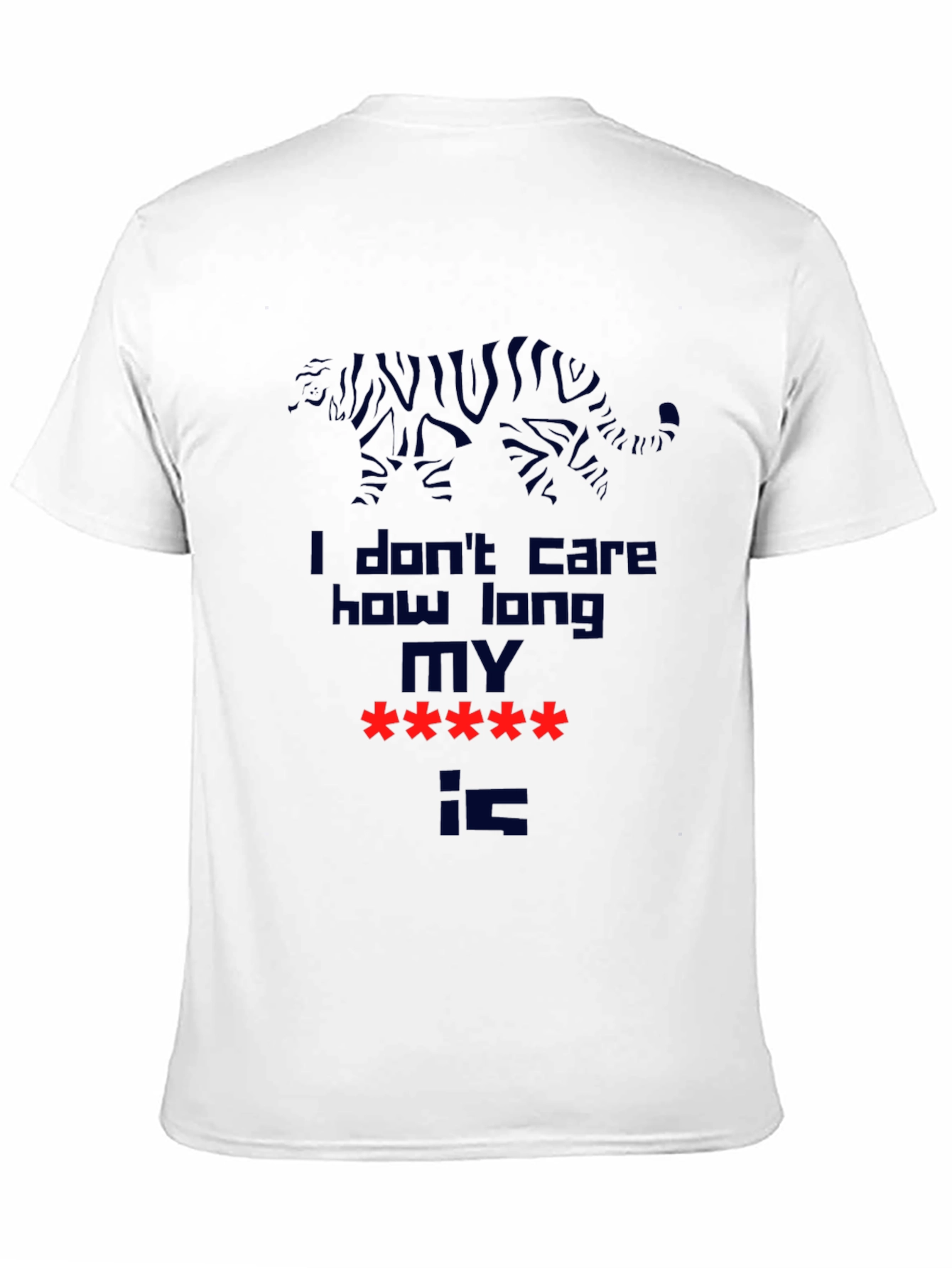 Funny Novelty I Dont Care T-Shirt