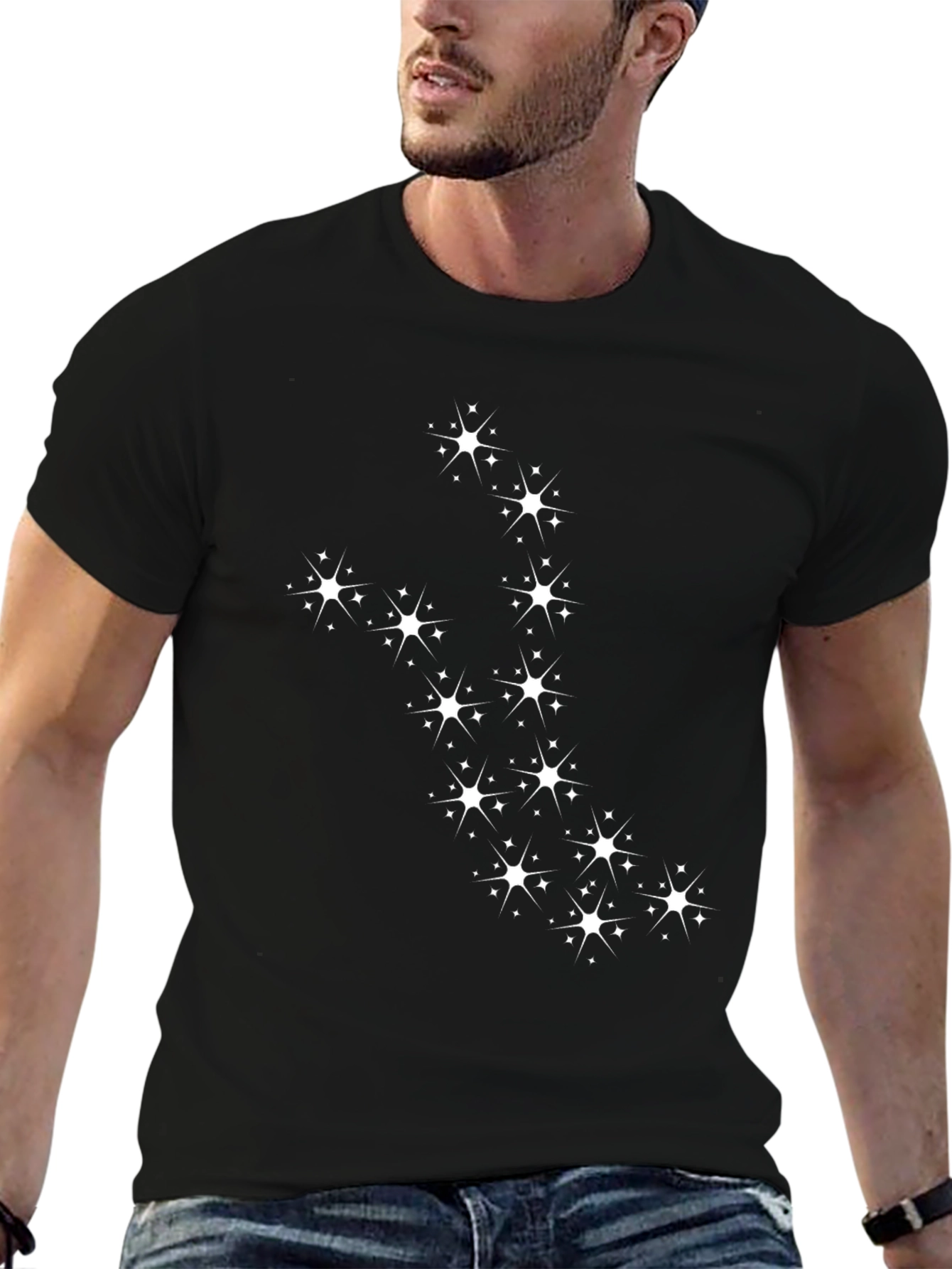Star Constellation Black T-Shirt