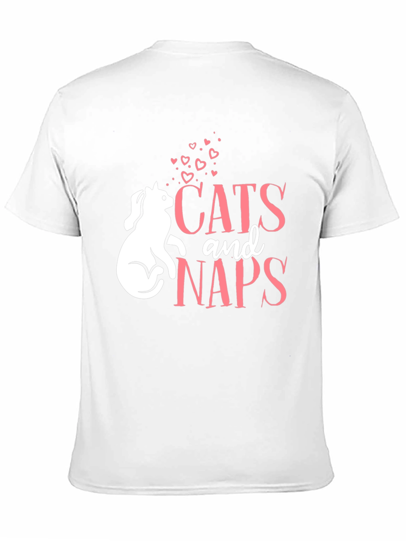 Cats and Naps T-Shirt - Cute Cat Lover Tee