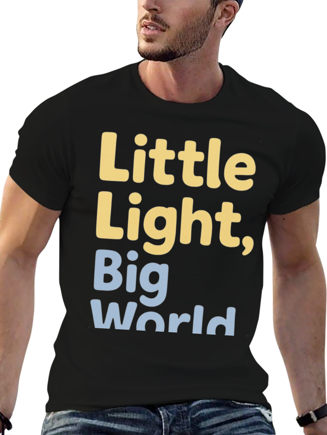 Little Light Big World Graphic T-Shirt