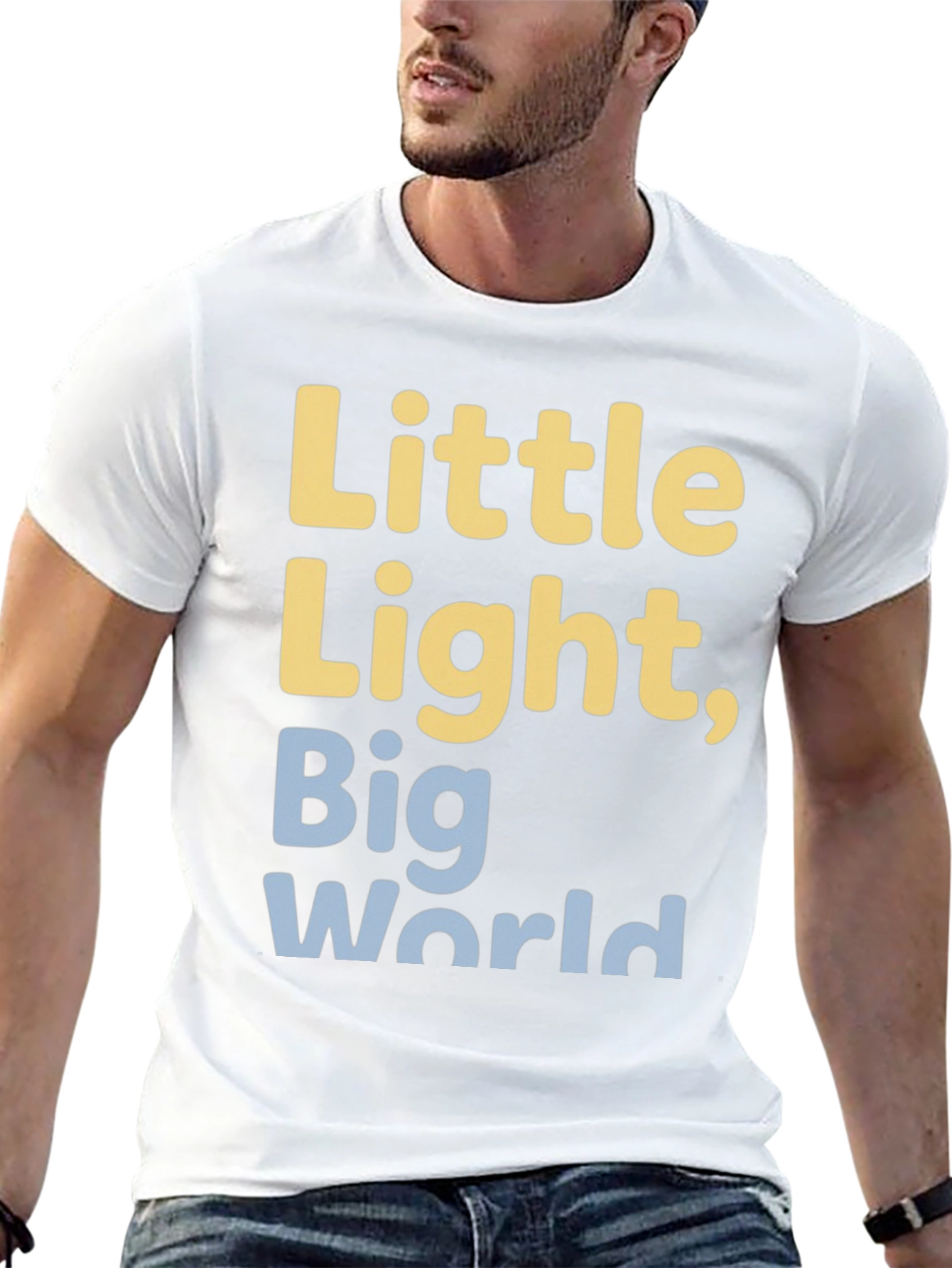 Little Light Big World Graphic T-Shirt