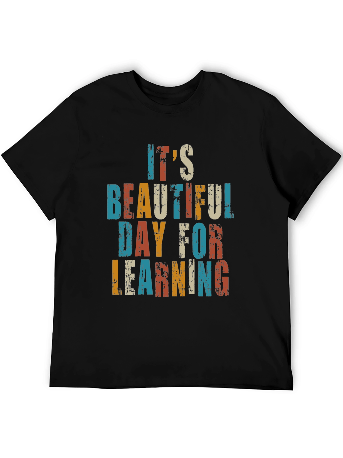 Its a Beautiful Day for Learning Retro T-Shirt