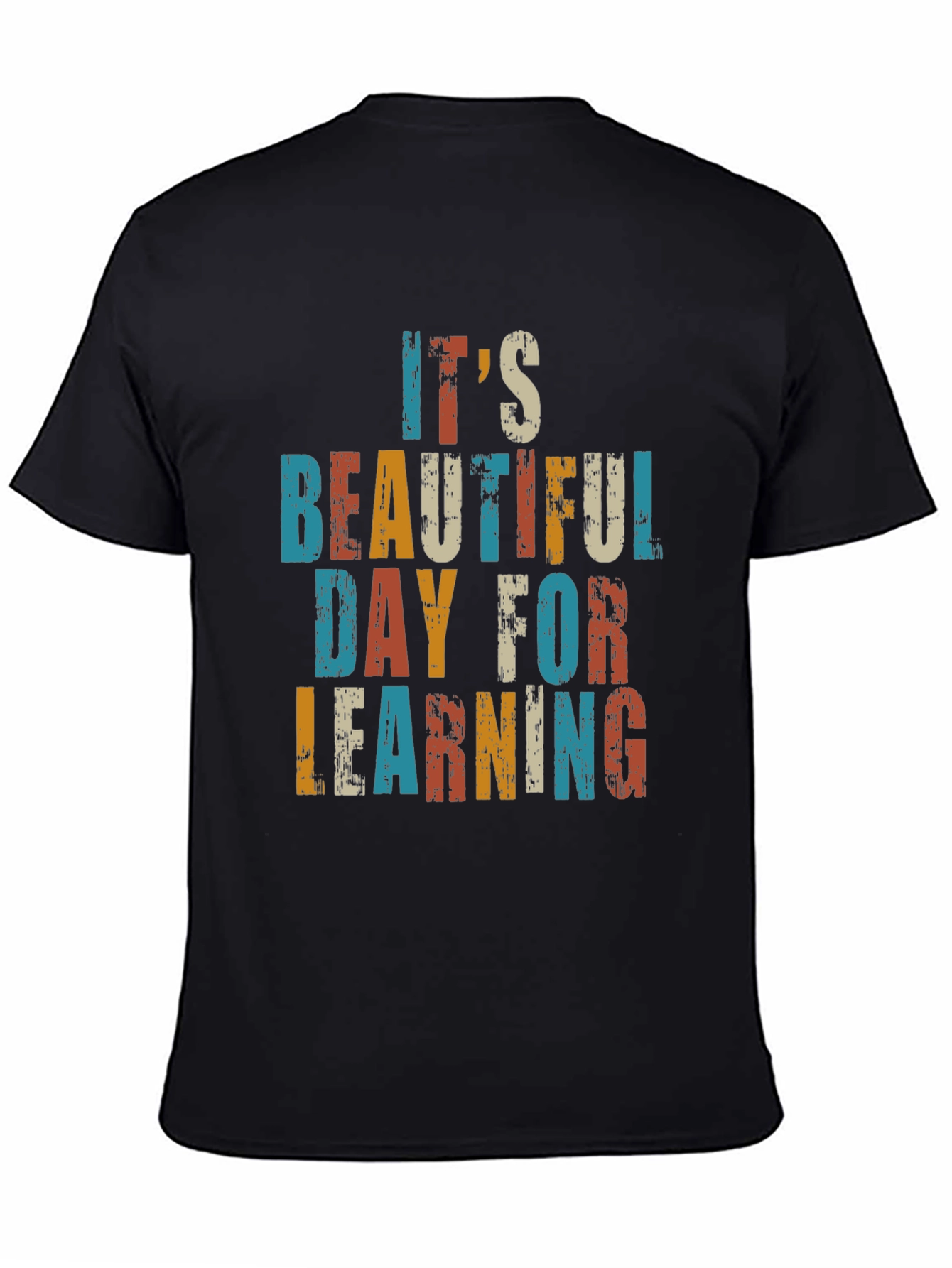Its a Beautiful Day for Learning Retro T-Shirt