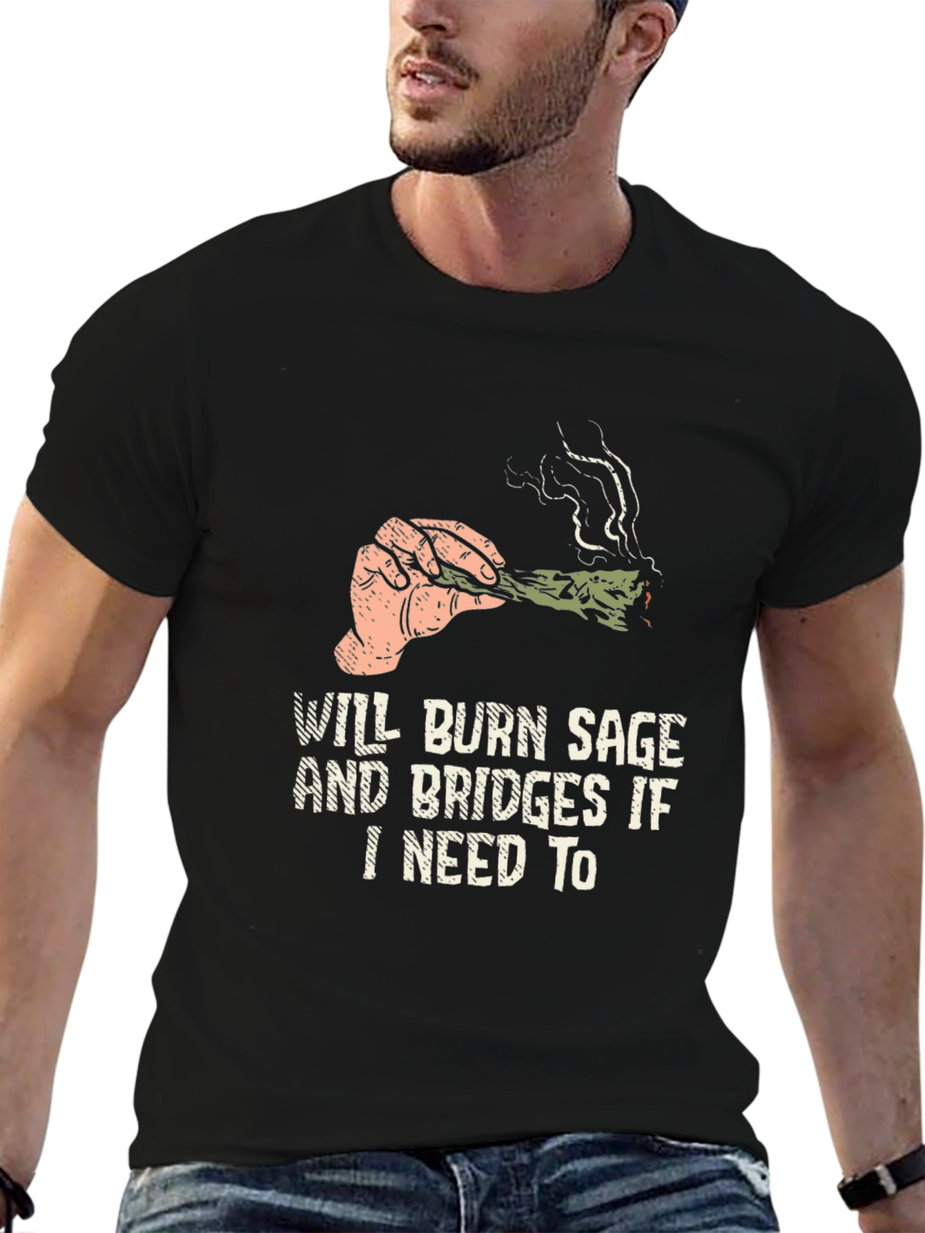 Will Burn Sage and Bridges T-Shirt