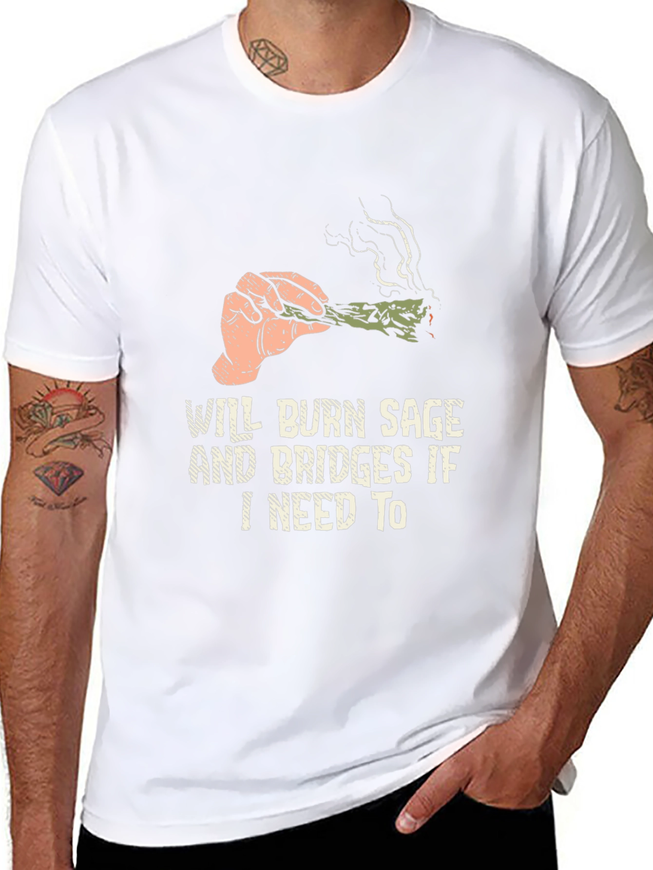 Will Burn Sage and Bridges T-Shirt