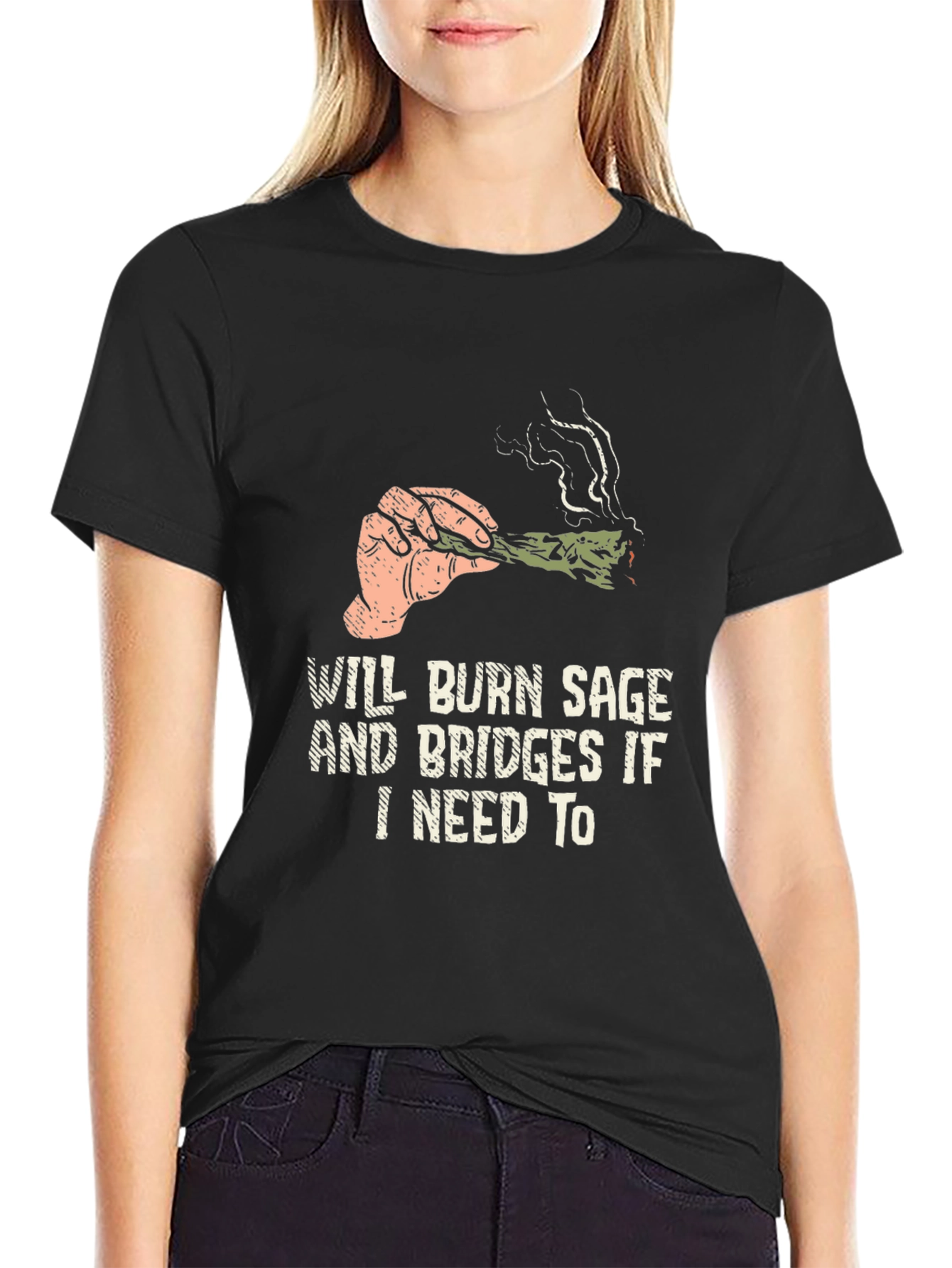 Will Burn Sage and Bridges T-Shirt