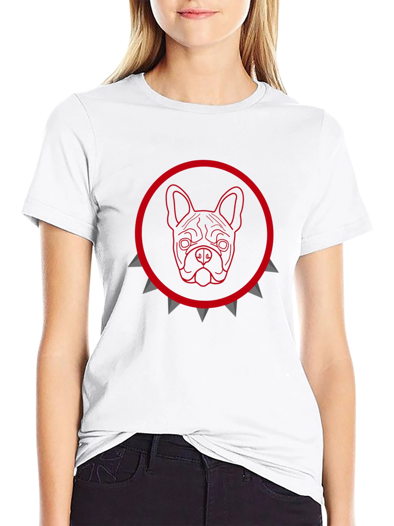 Bulldog Graphic Tee - Mens Black T-Shirt