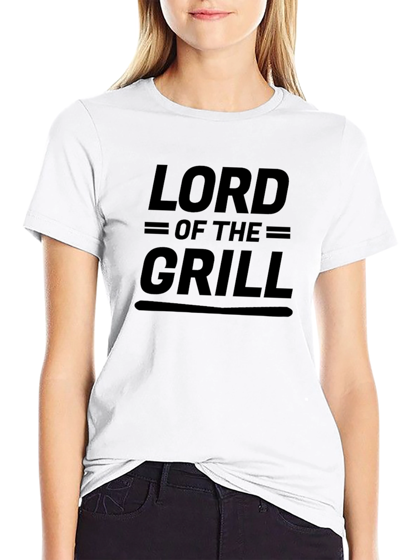 Lord of the Grill Black Graphic Tee