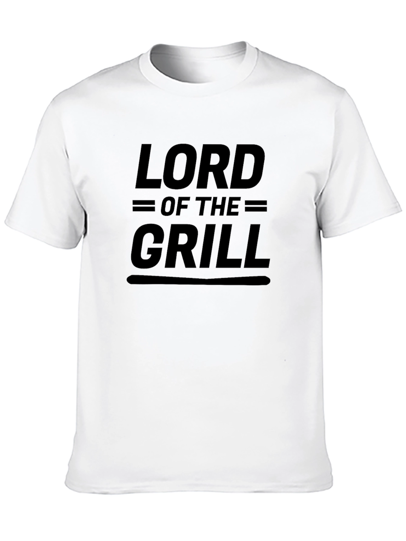 Lord of the Grill Black Graphic Tee