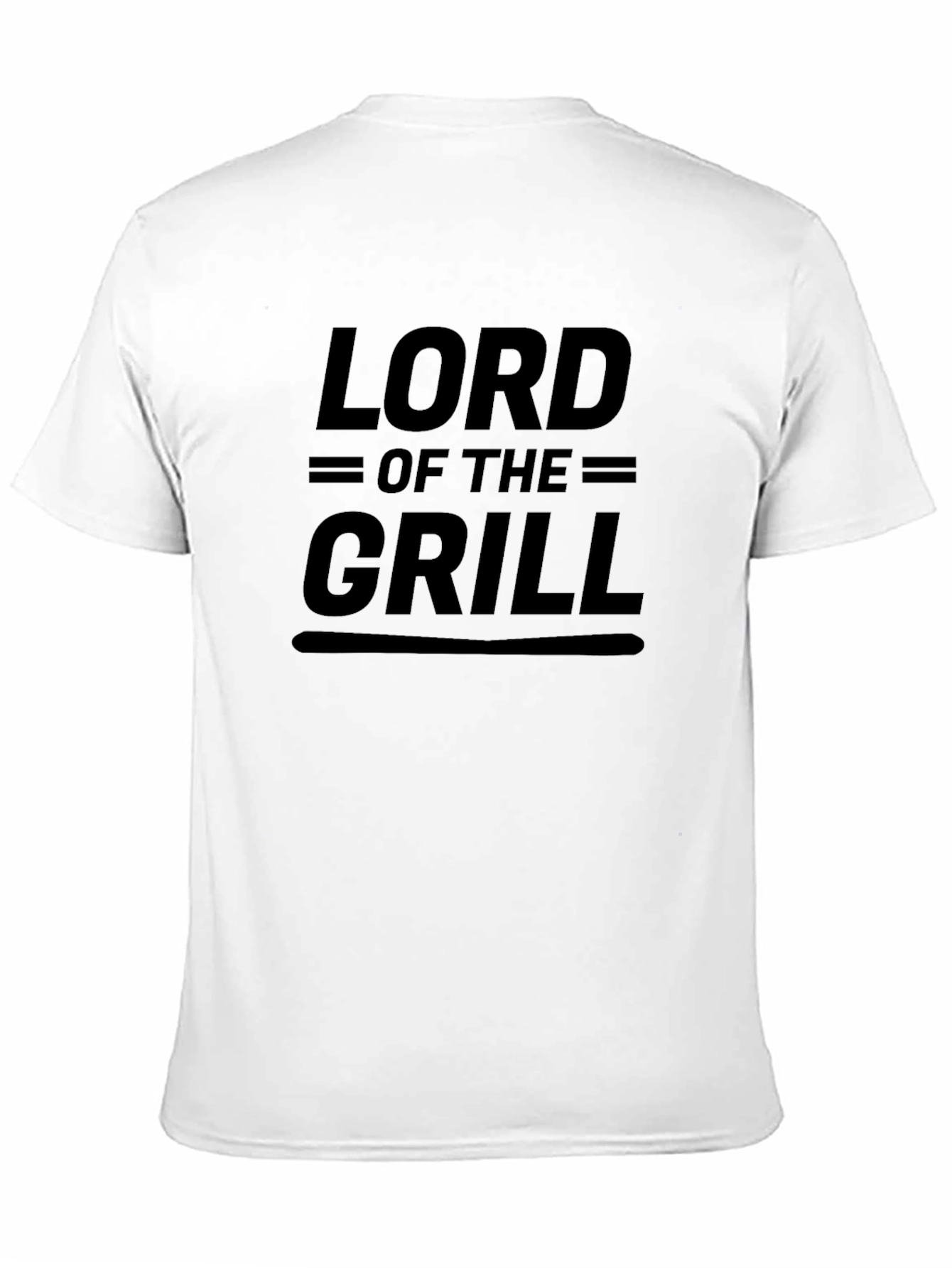 Lord of the Grill Black Graphic Tee