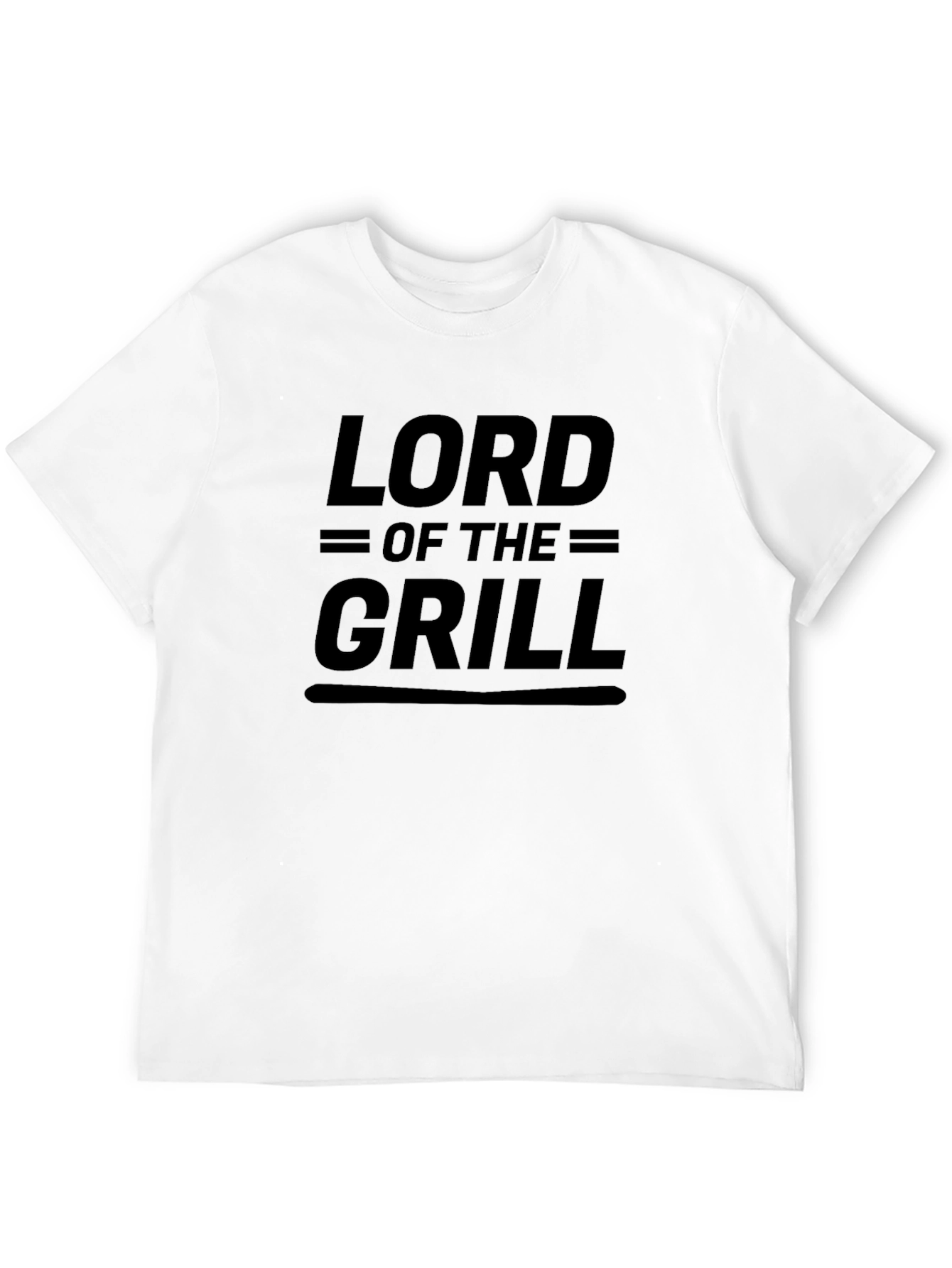 Lord of the Grill Black Graphic Tee