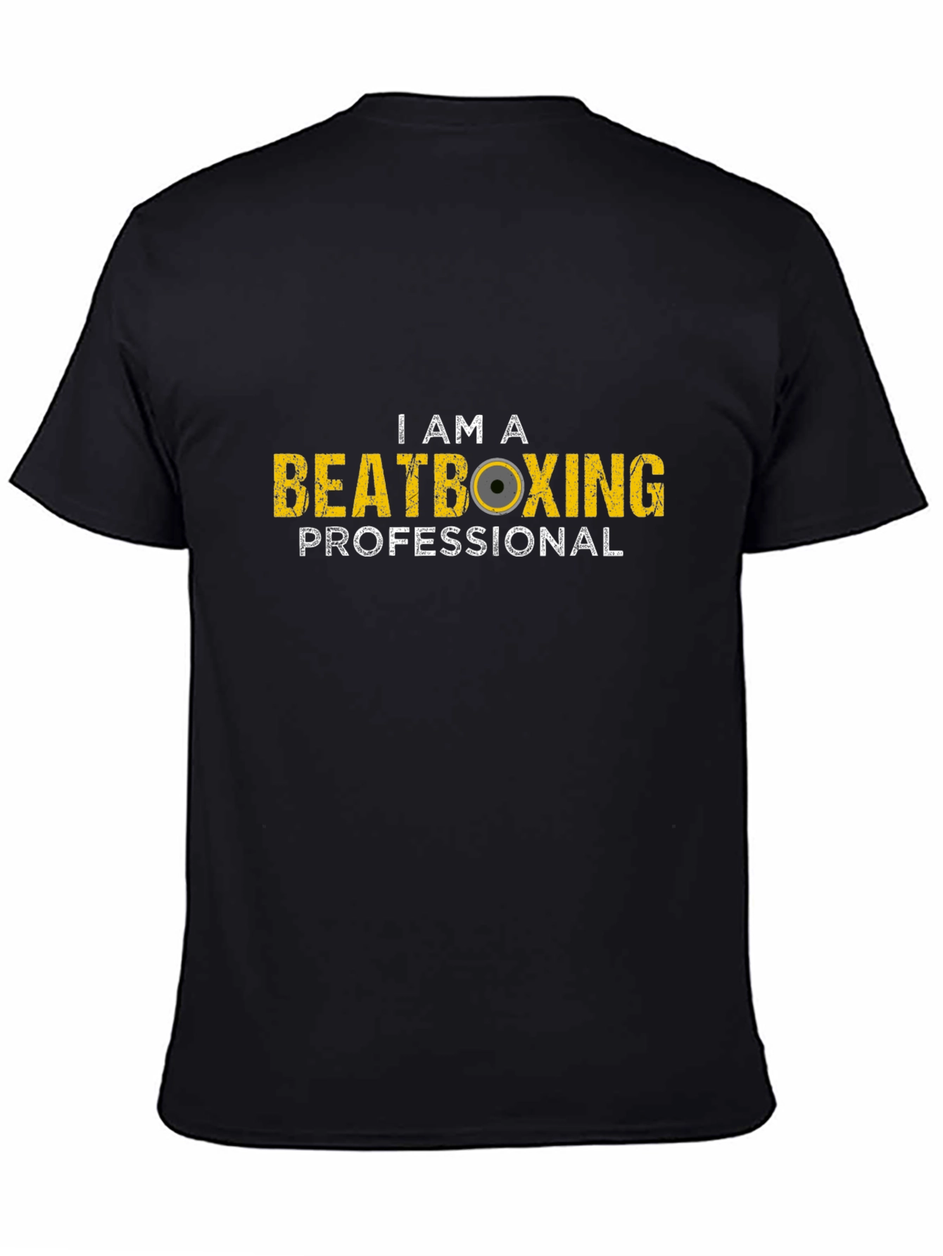 I Am A Beatboxing Professional Black T-Shirt