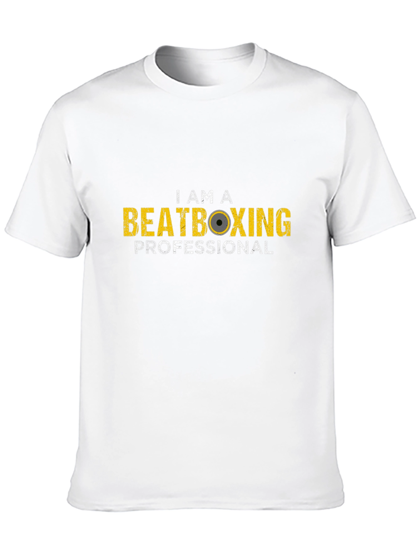 I Am A Beatboxing Professional Black T-Shirt