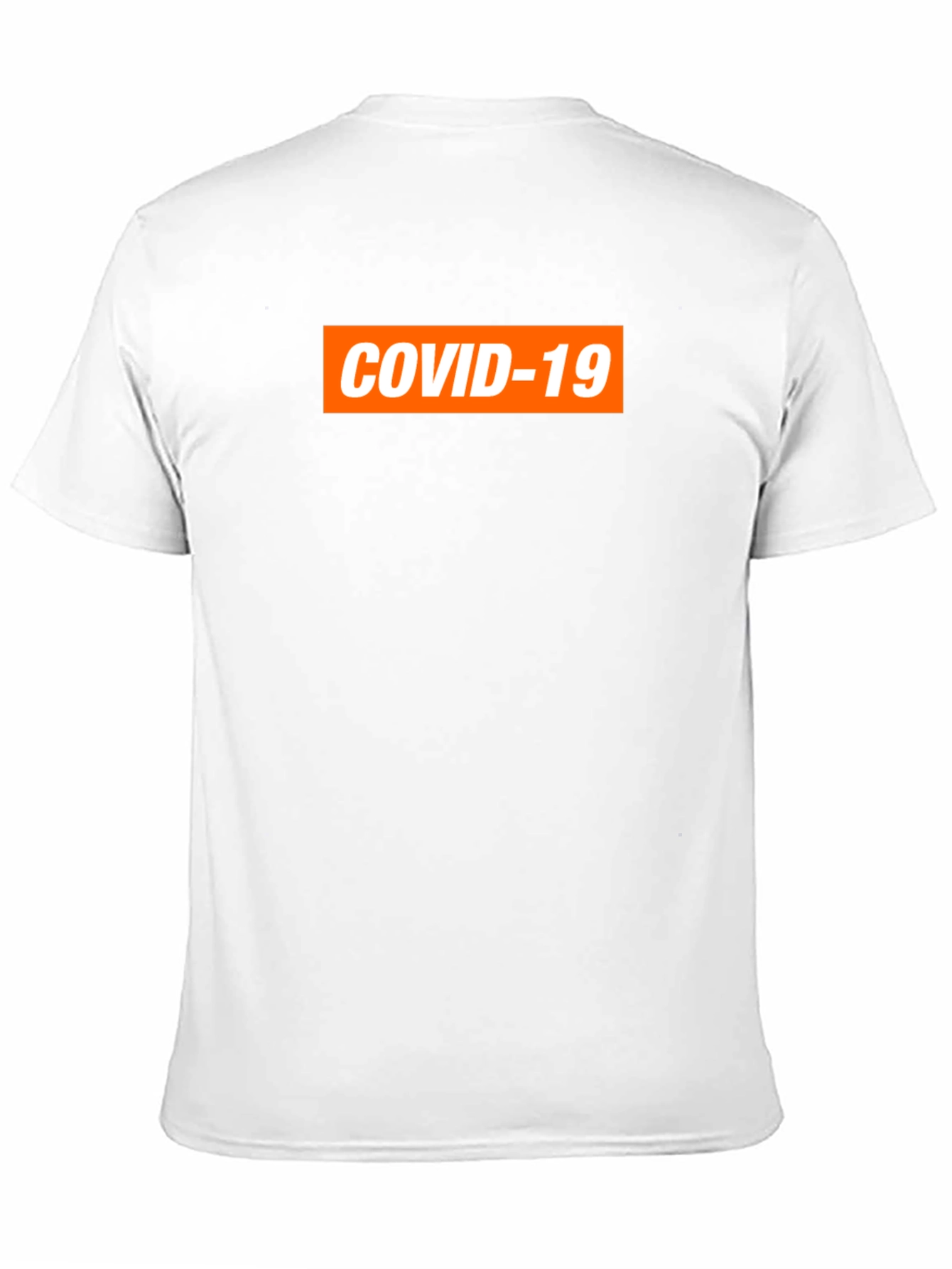 COVID-19 Graphic Tee - Black Short Sleeve Shirt