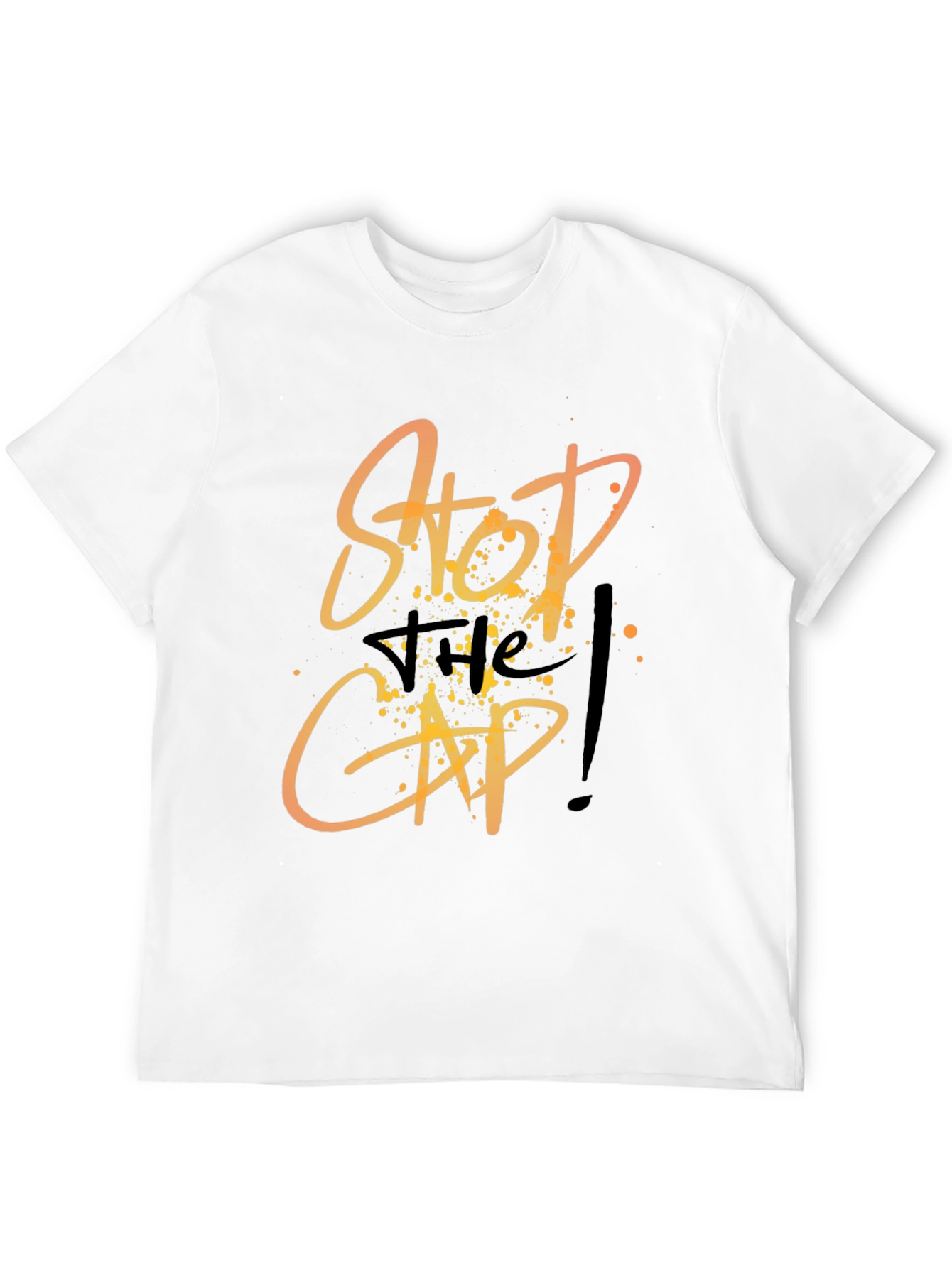 Stop the Cap Graphic T-Shirt