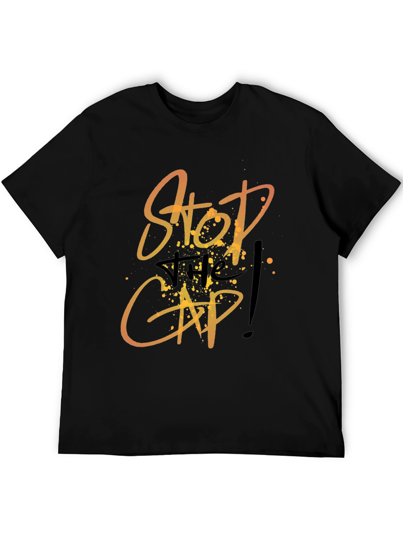Stop the Cap Graphic T-Shirt