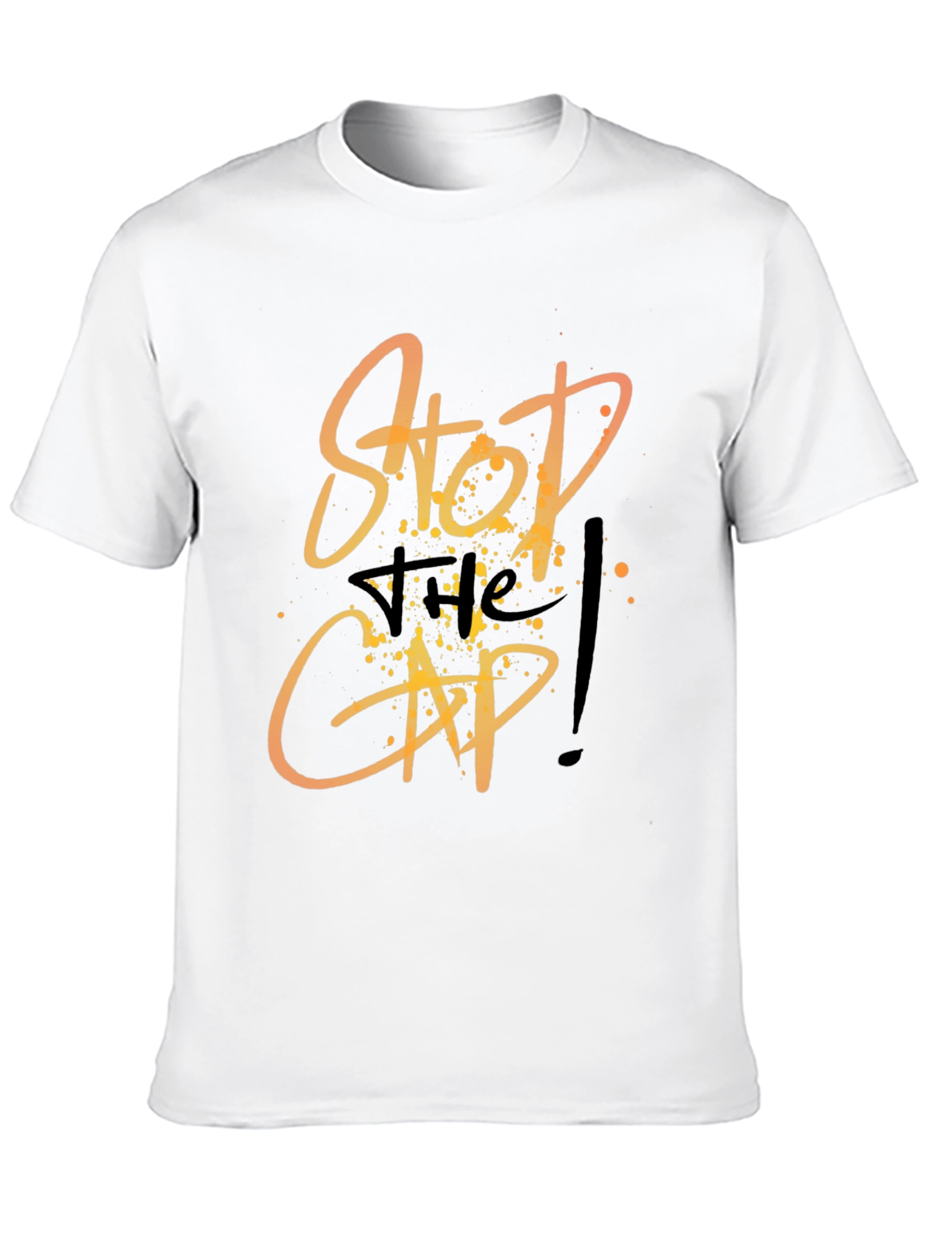 Stop the Cap Graphic T-Shirt