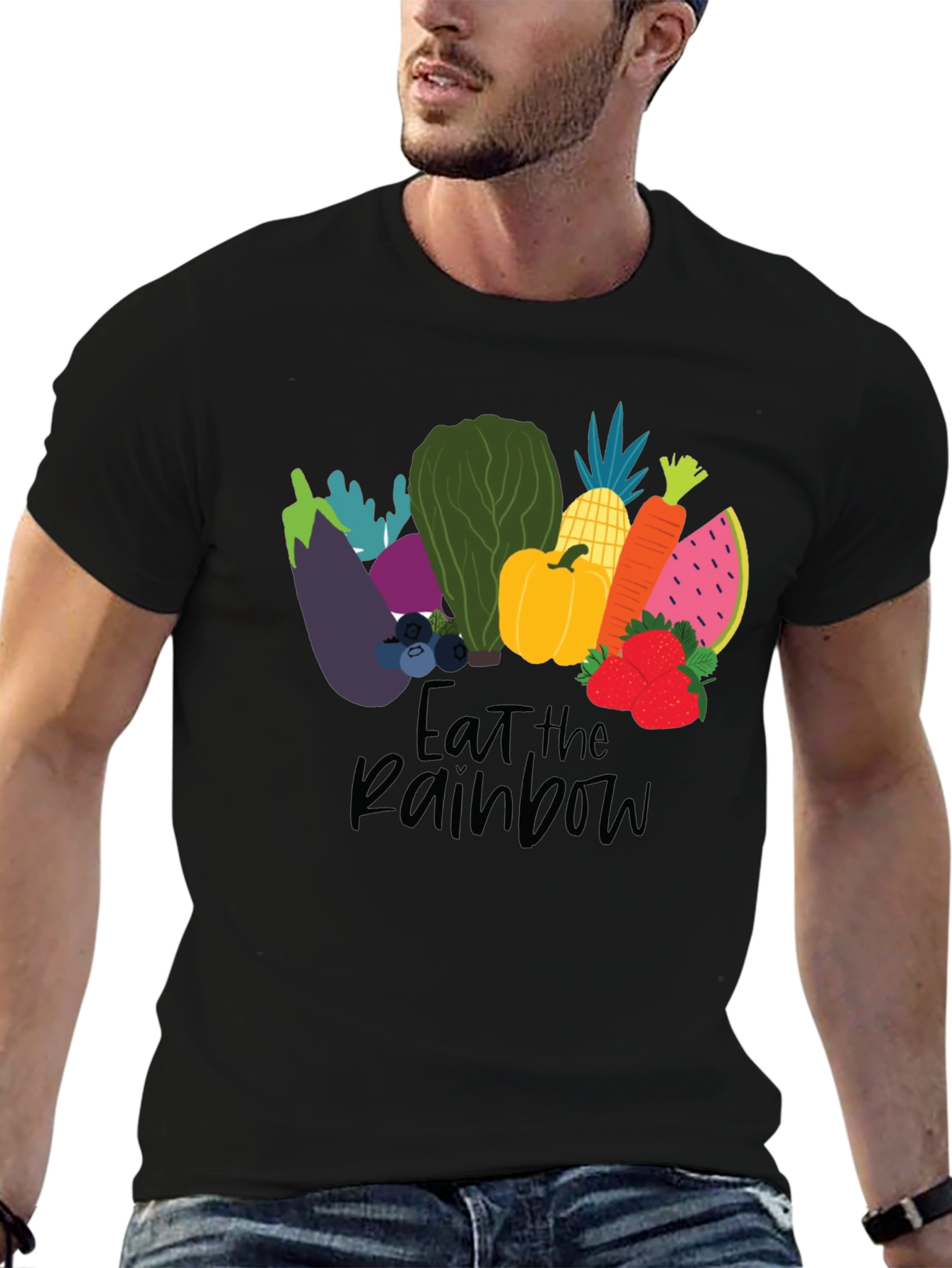 Eat The Rainbow Graphic T-Shirt