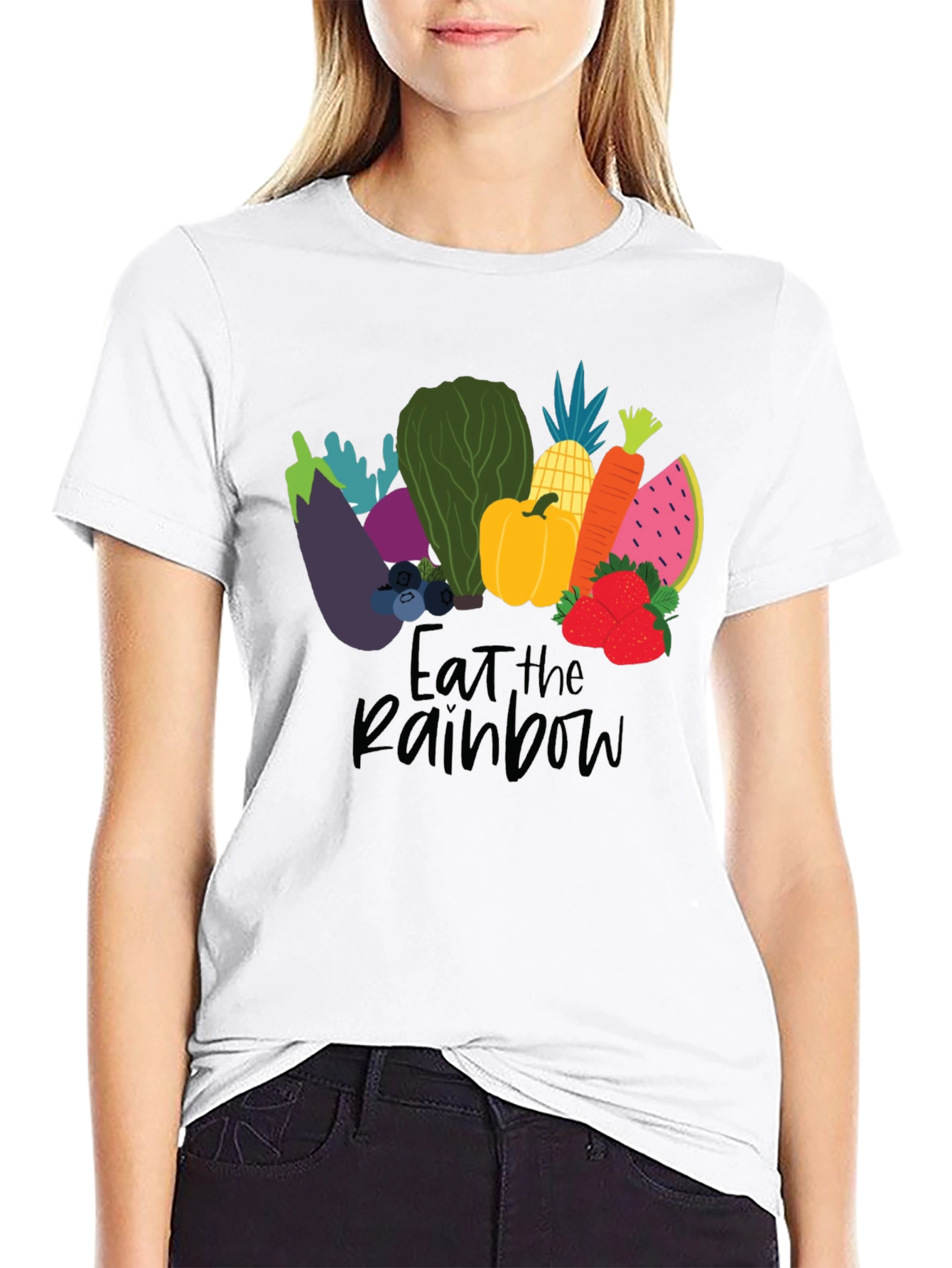Eat The Rainbow Graphic T-Shirt