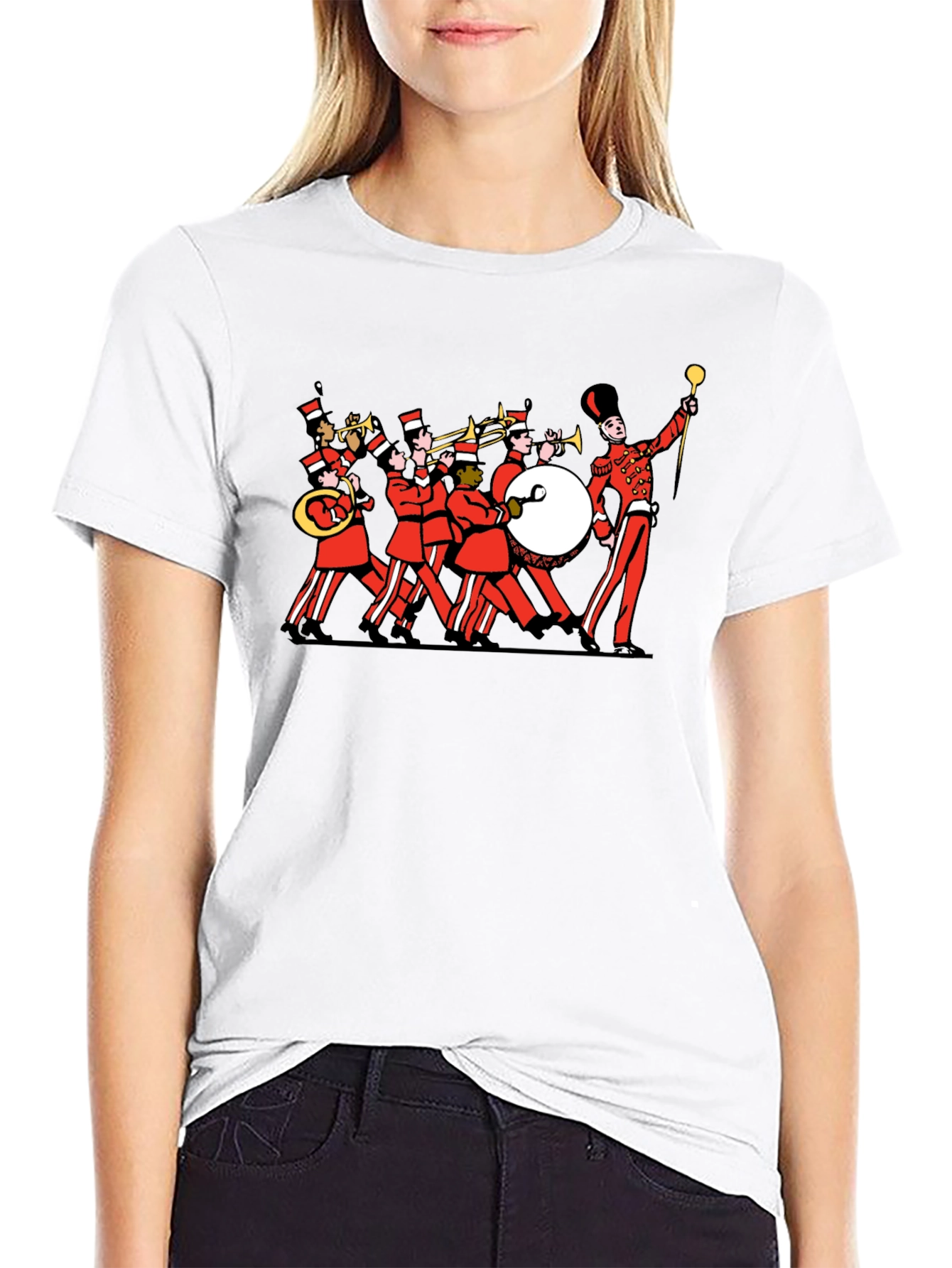 Marching Band T-Shirt - Novelty Graphic Tee