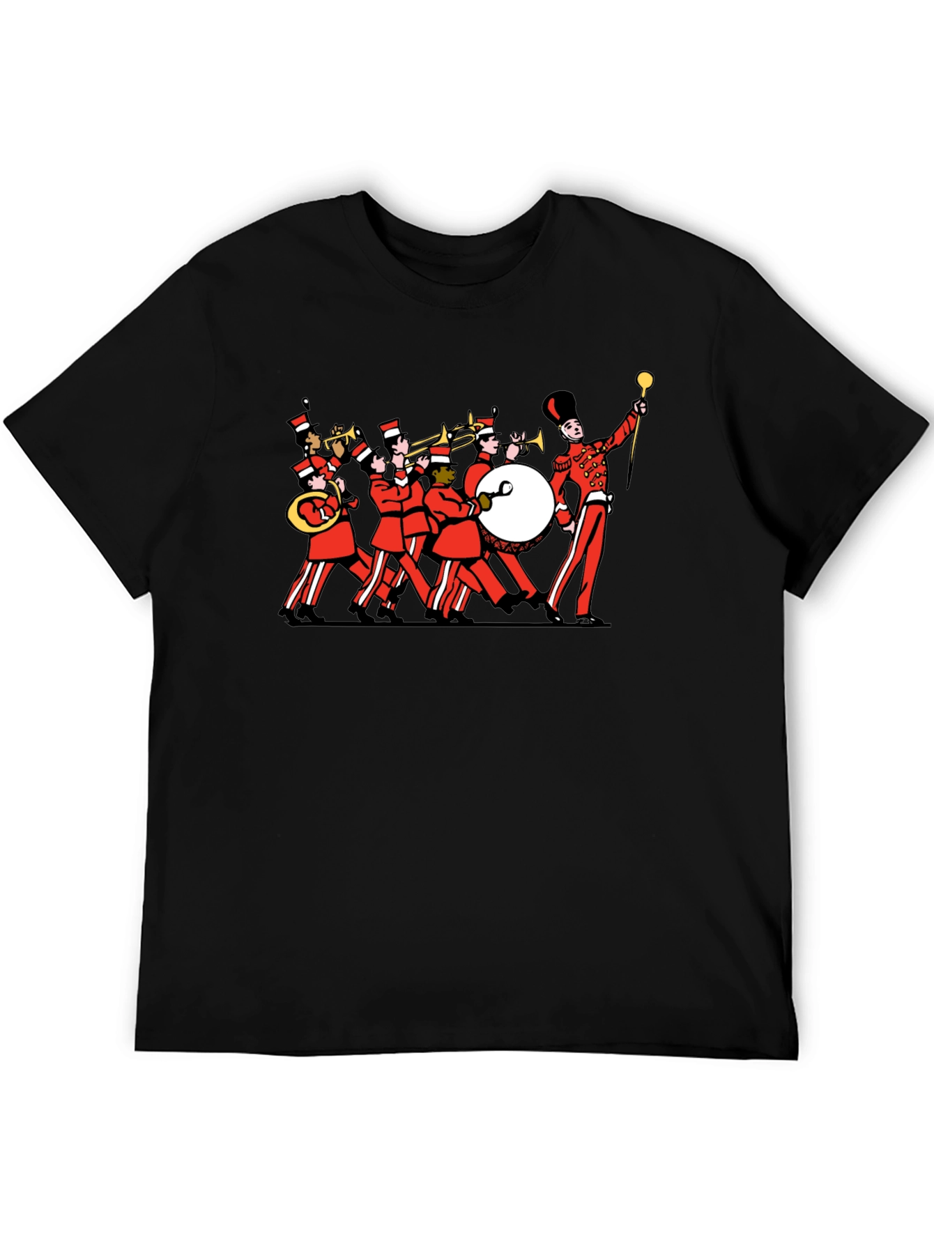 Marching Band T-Shirt - Novelty Graphic Tee